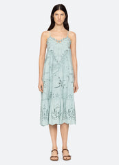 Iyla Dress Blue|White