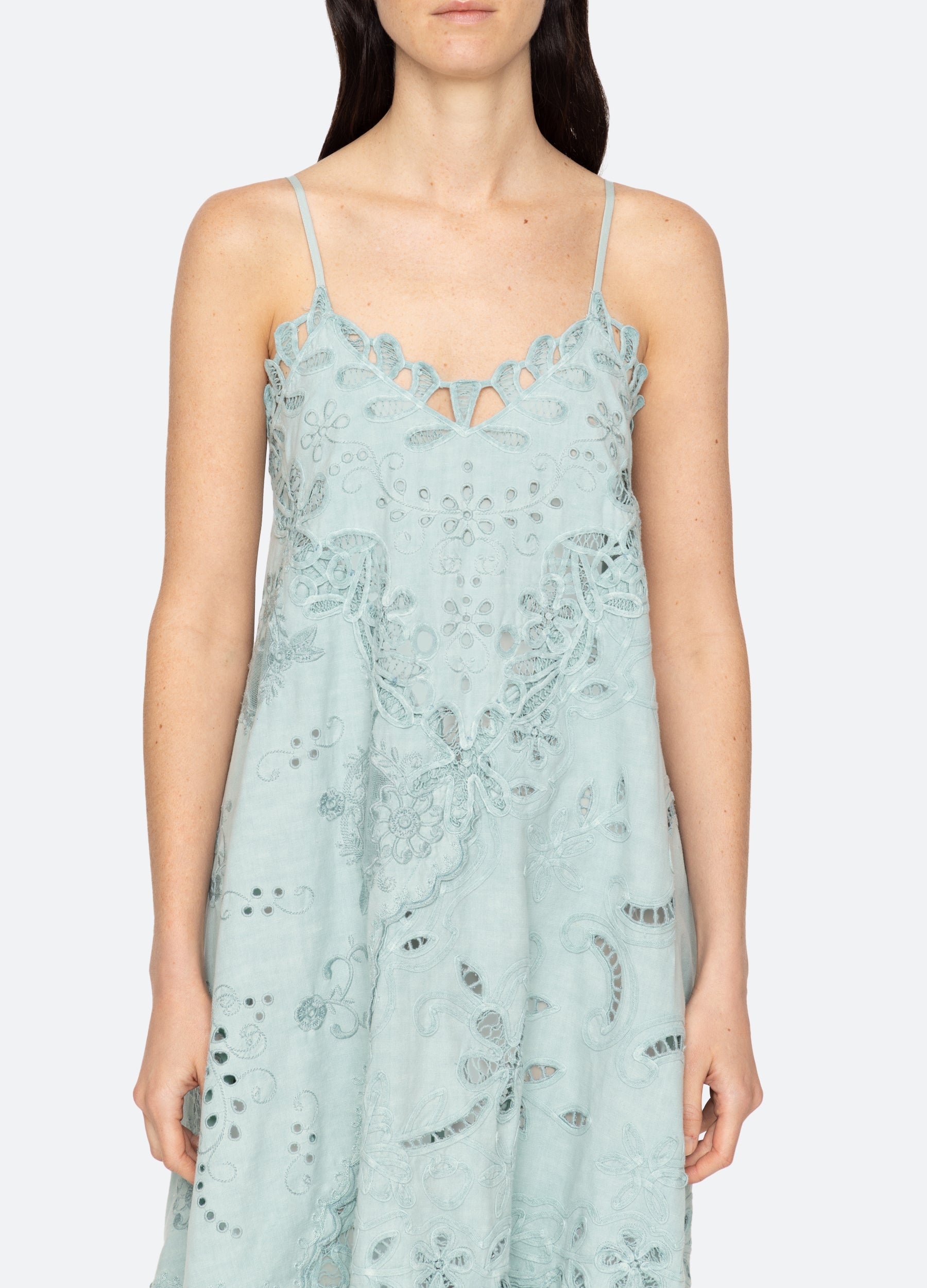 Iyla Dress Blue|White