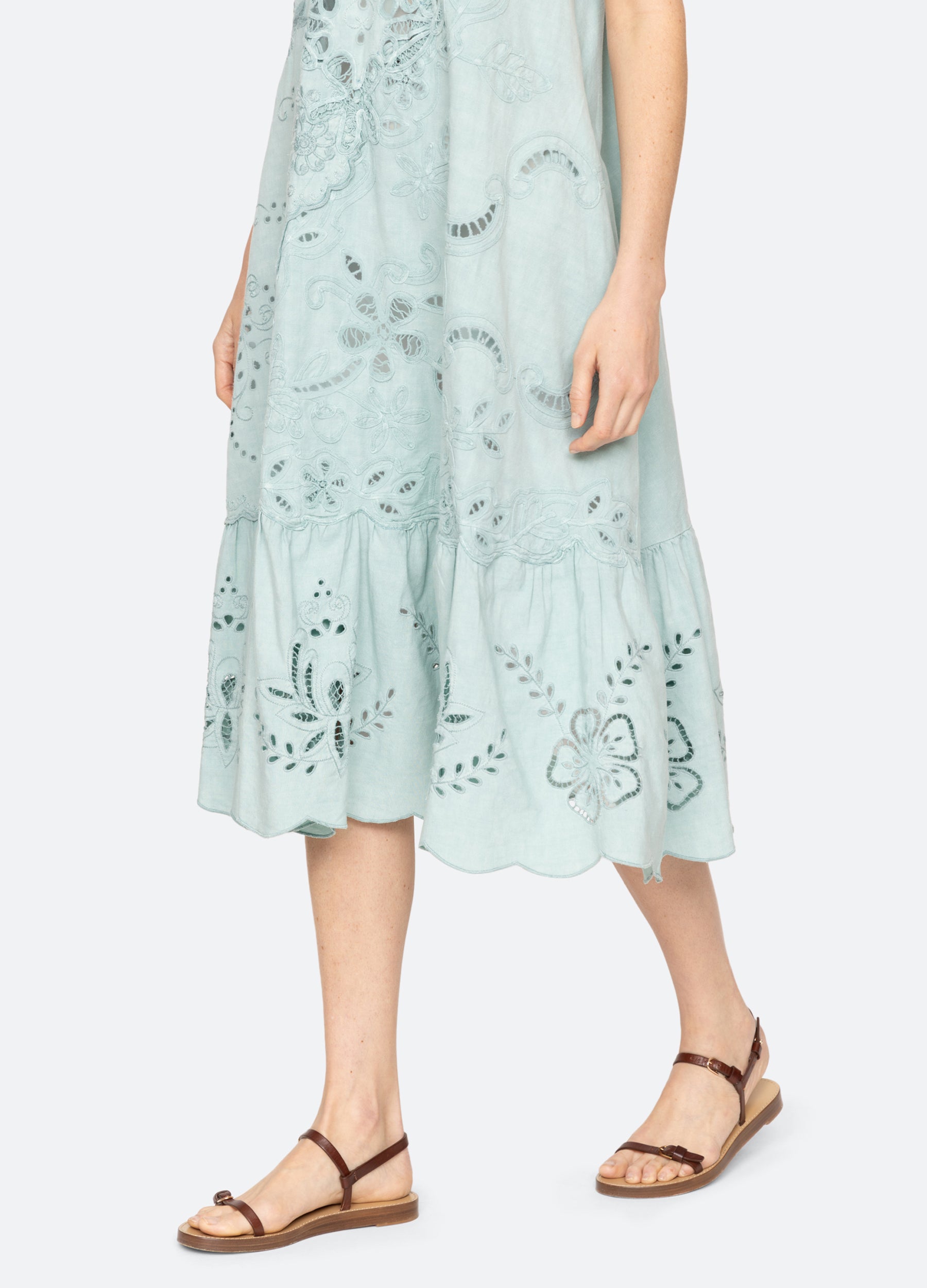 Iyla Dress Blue|White