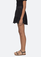 Iyla Shorts White|Black