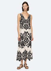 Liliana Dress Red|Black