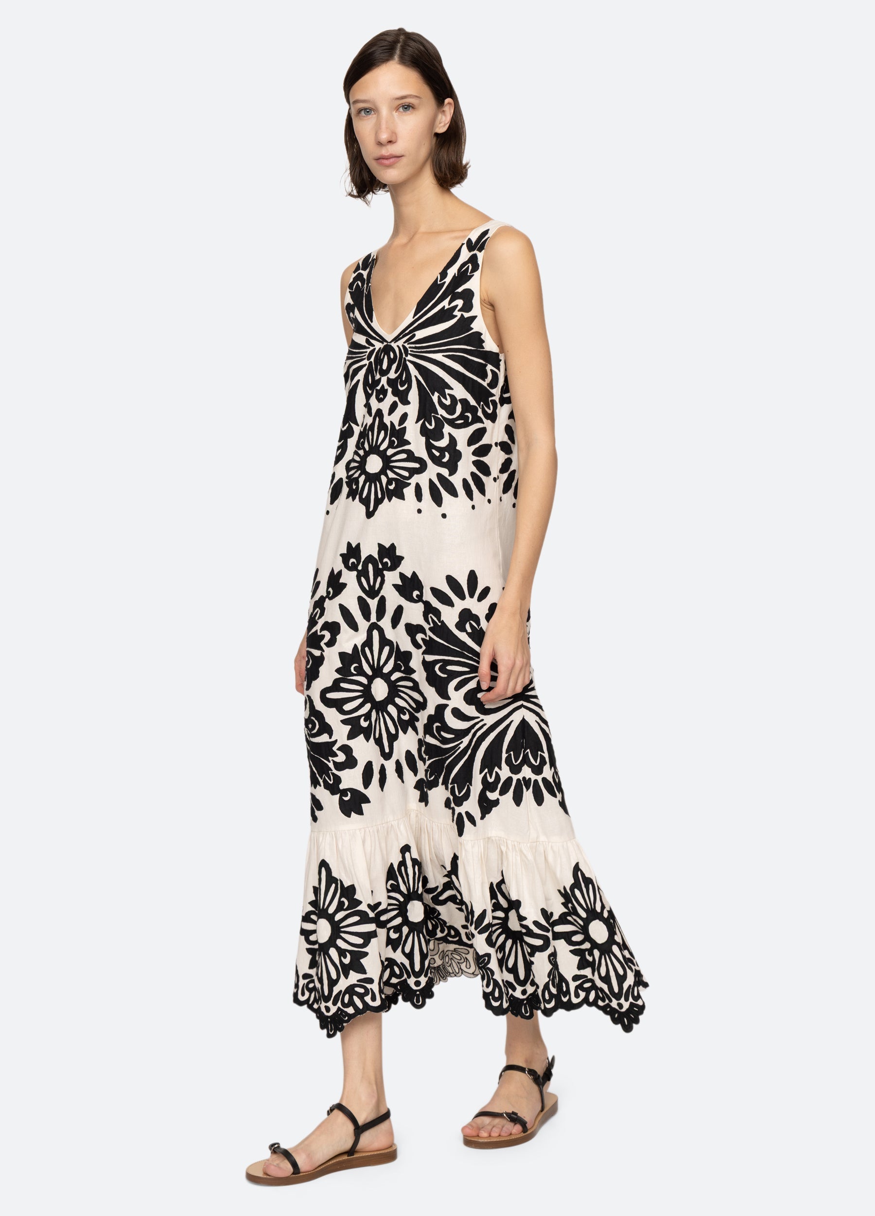 Liliana Dress Red|Black