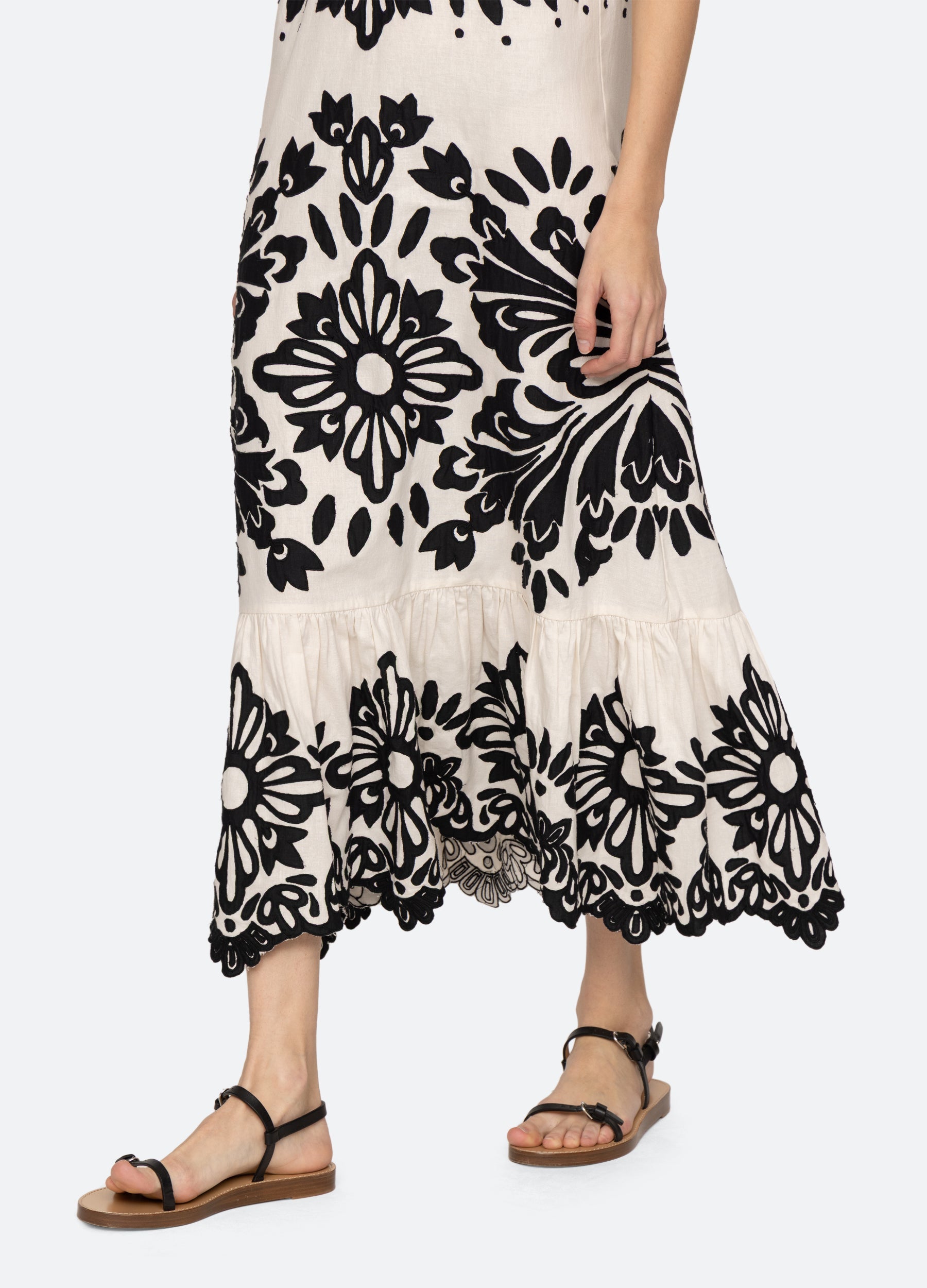 Liliana Dress Red|Black