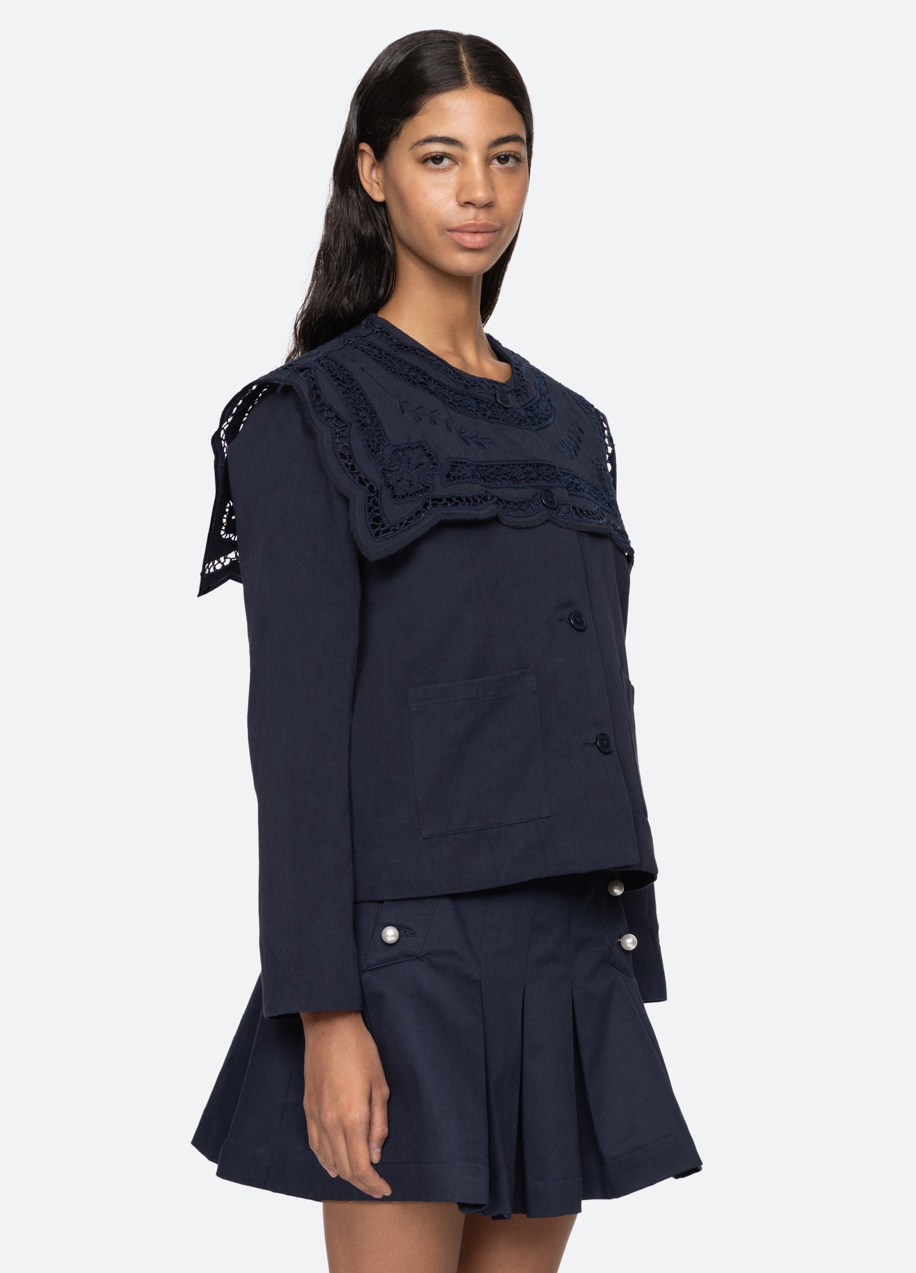 Marie Jacket Navy