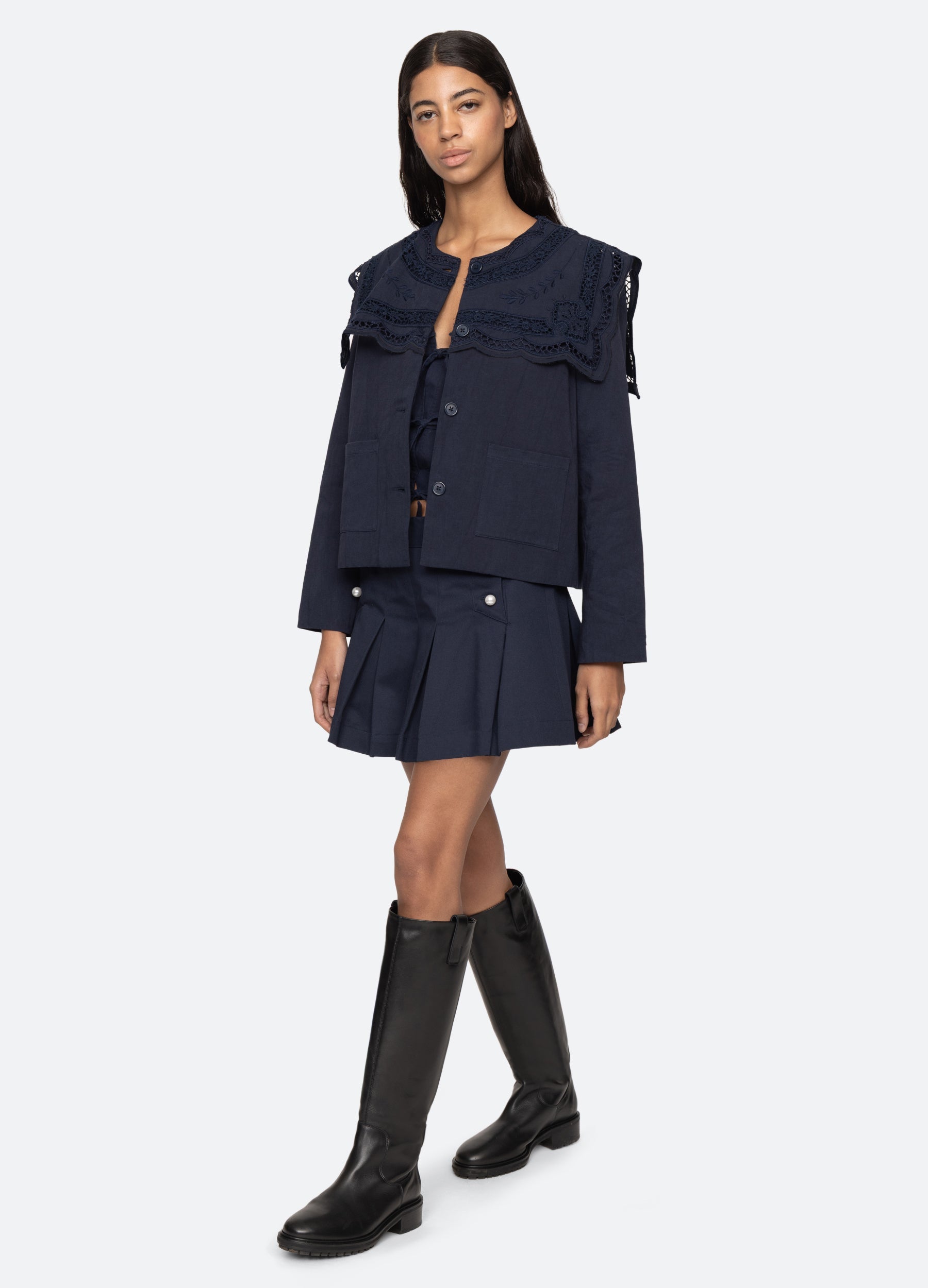 Marie Jacket Navy