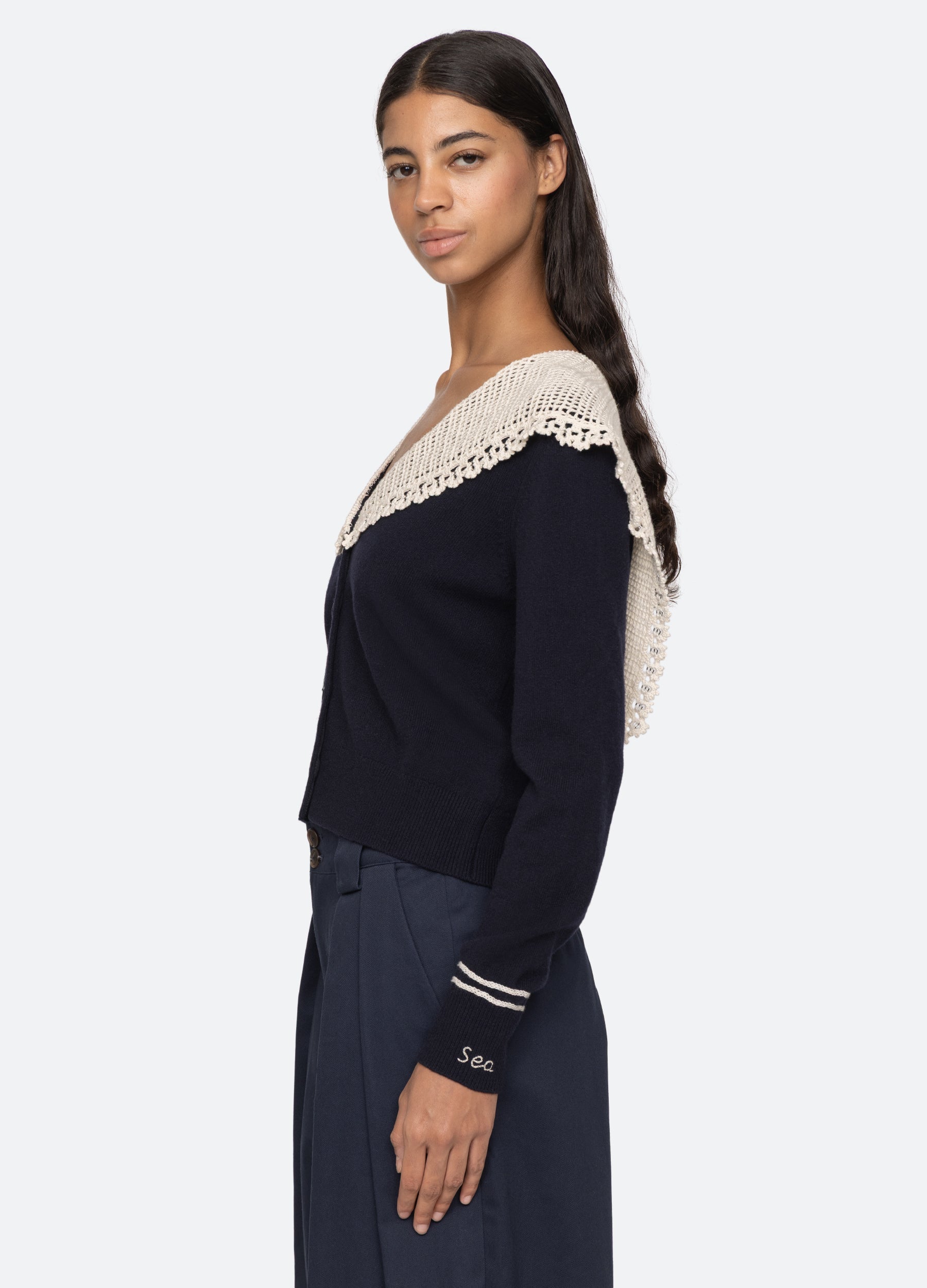 Marie Cardigan Navy