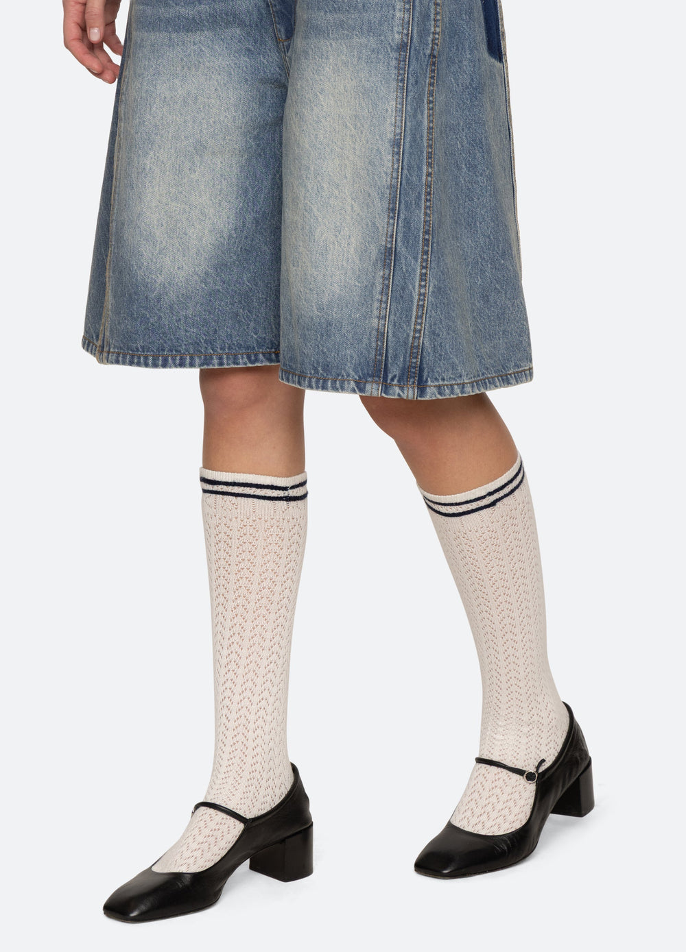 Marie Socks Cream