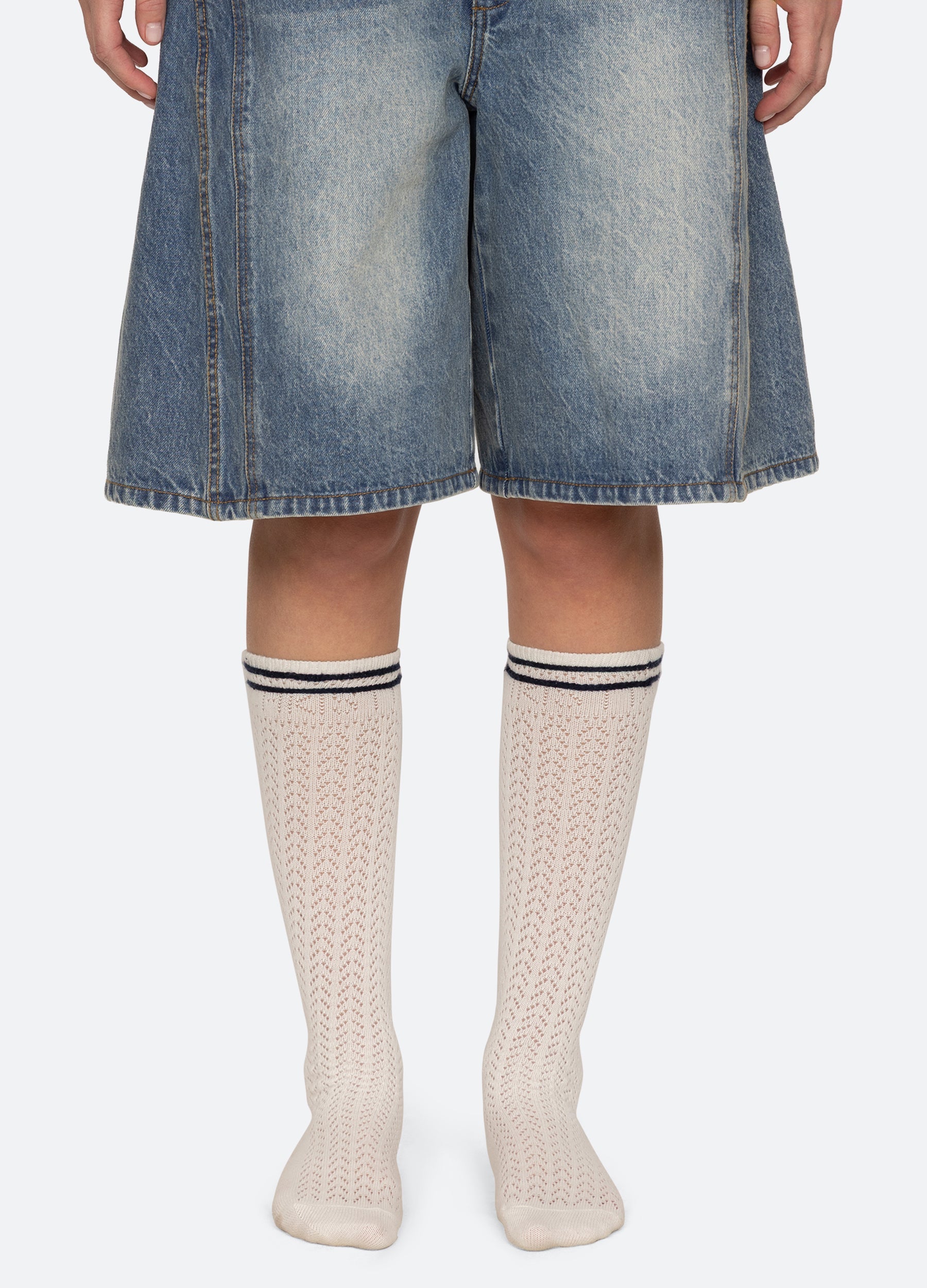 Marie Socks Cream