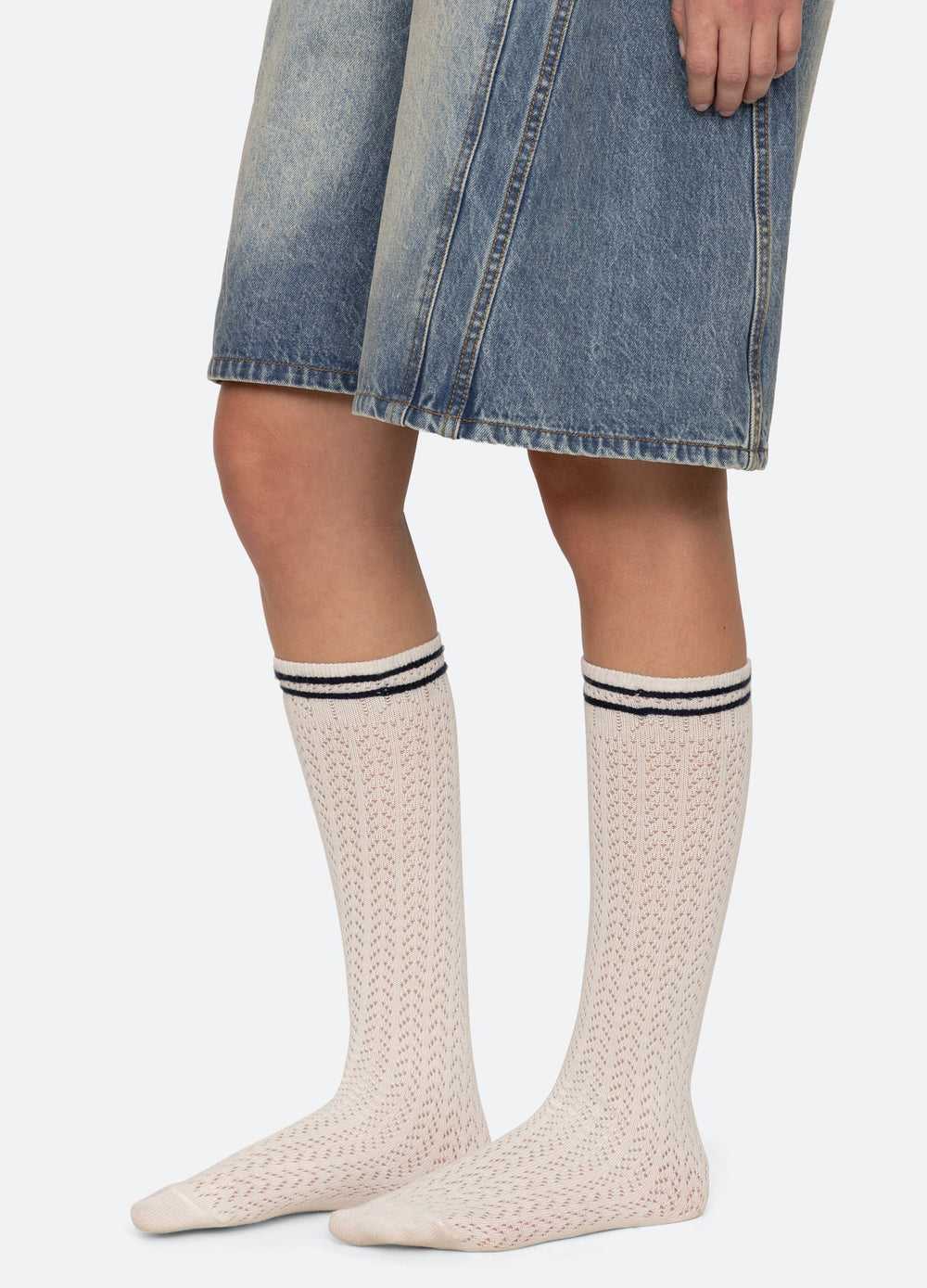 Marie Socks Cream