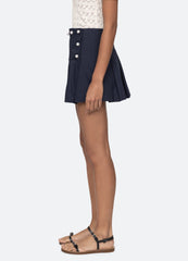 Suzette Skirt Navy|Khaki