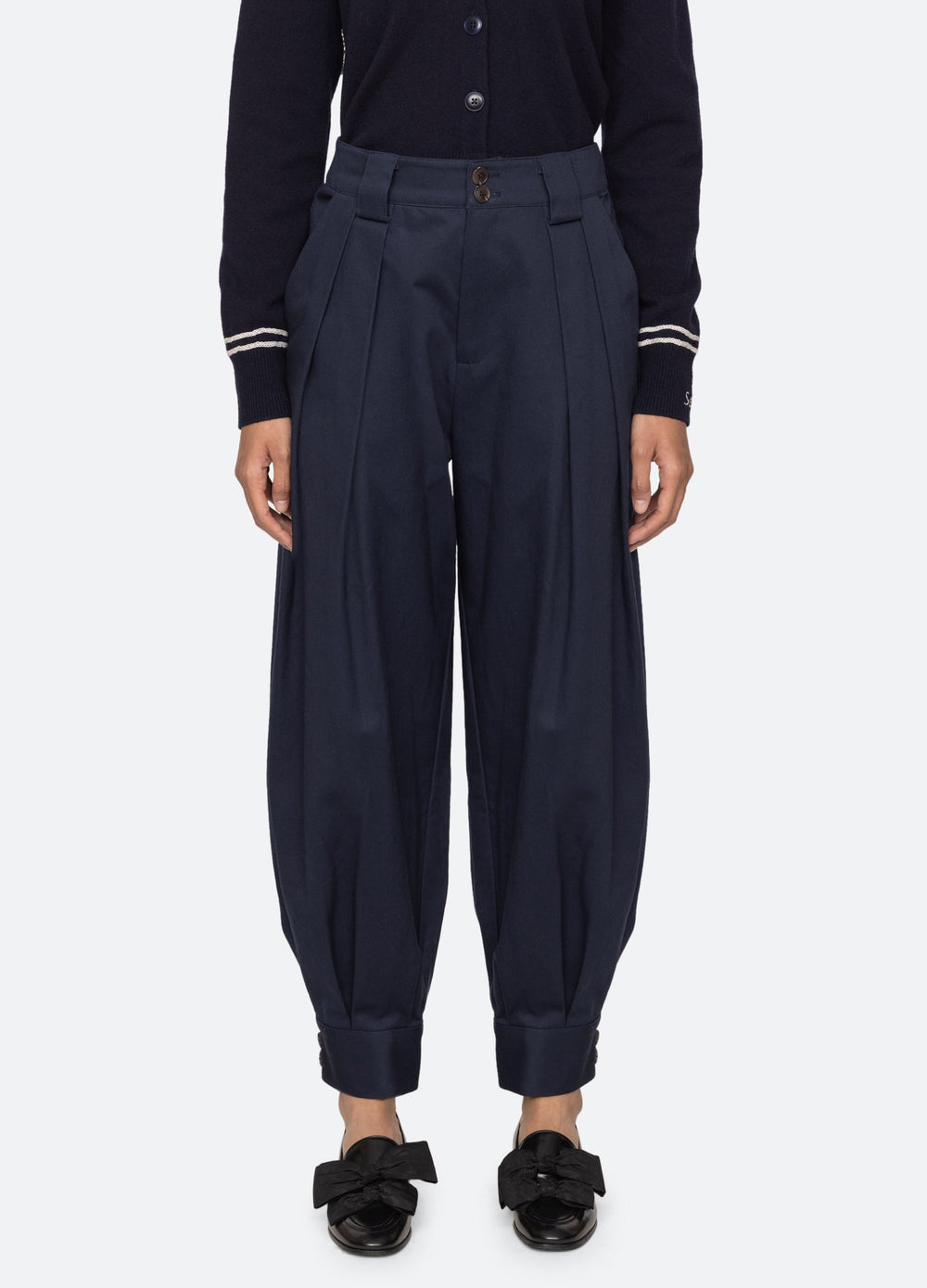 Suzette Balloon Pants Navy