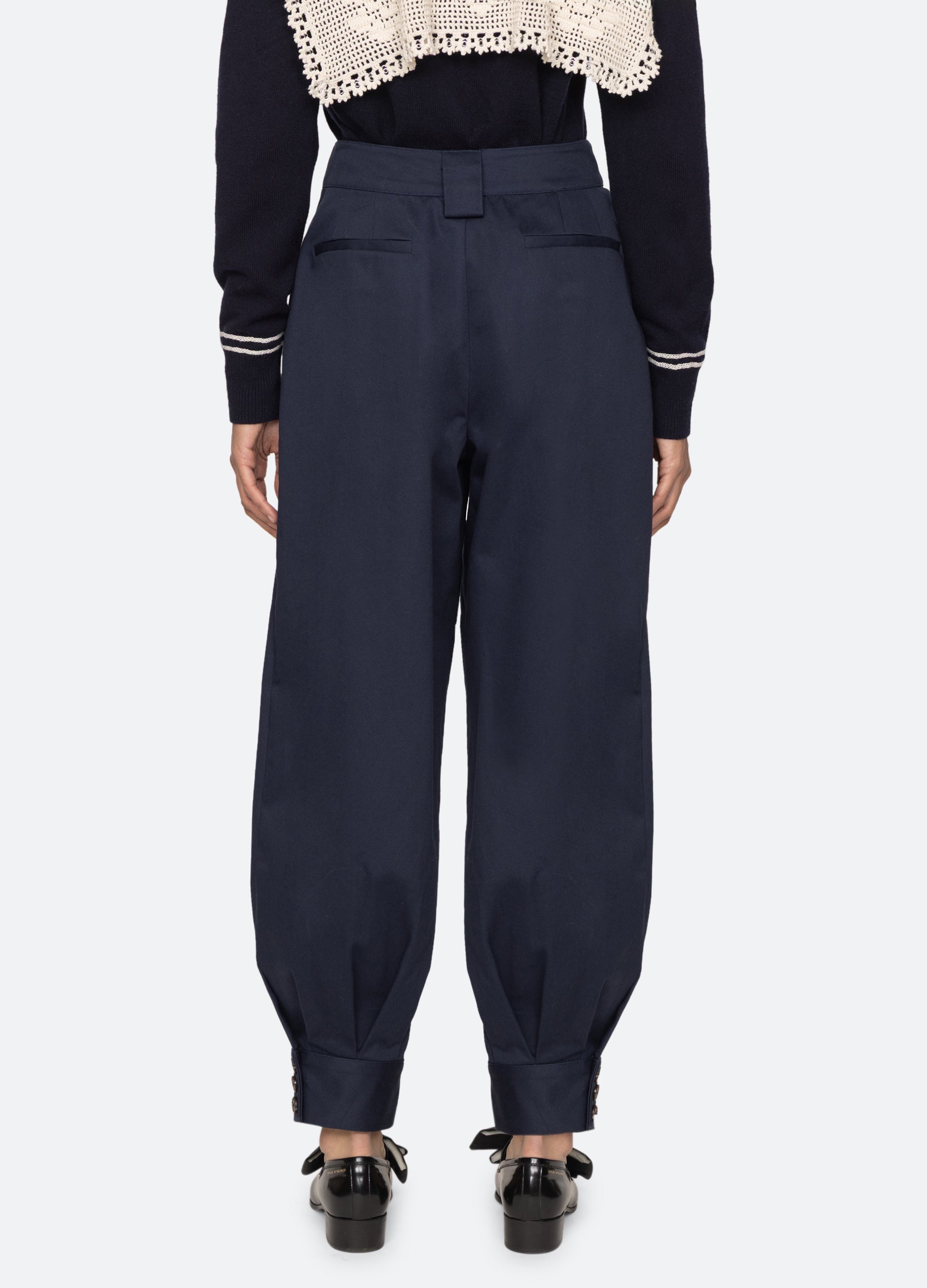 Suzette Balloon Pants Navy