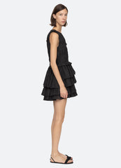Thalia Mini Dress Black
