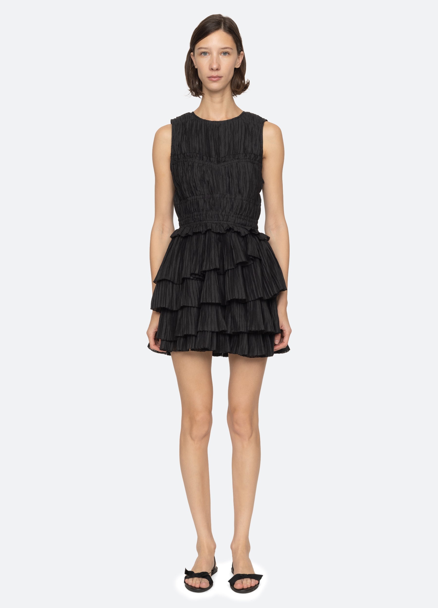 Thalia Mini Dress Black