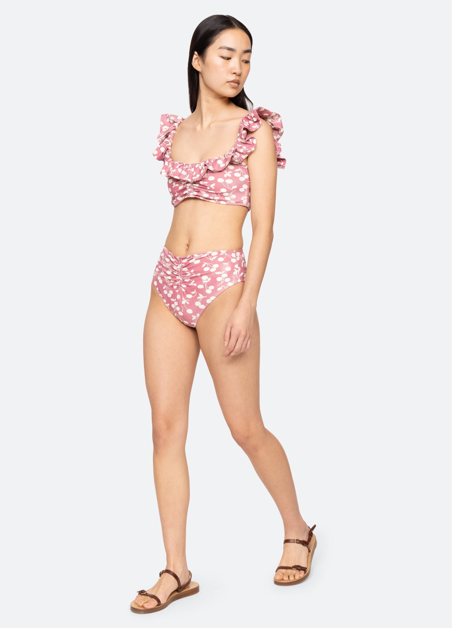 Cheri Bikini Bottom Red