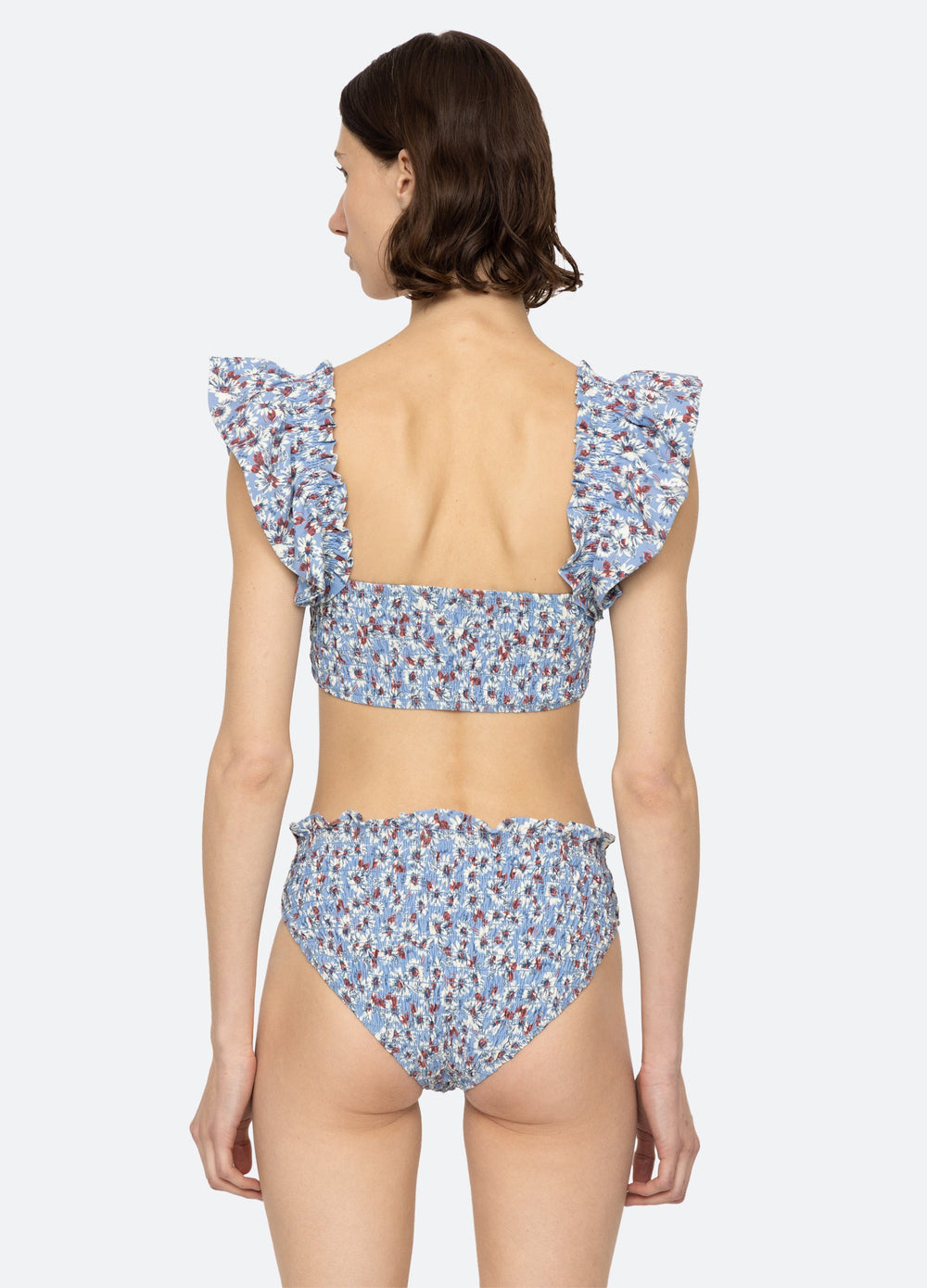Whitney Bikini Top Blue