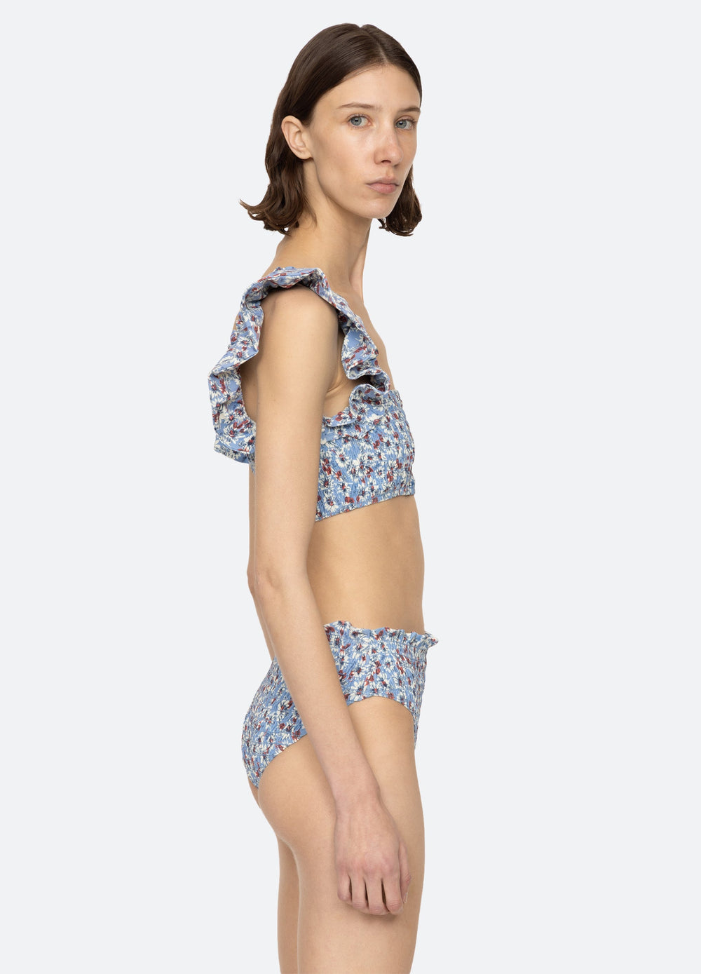 Whitney Bikini Top Blue