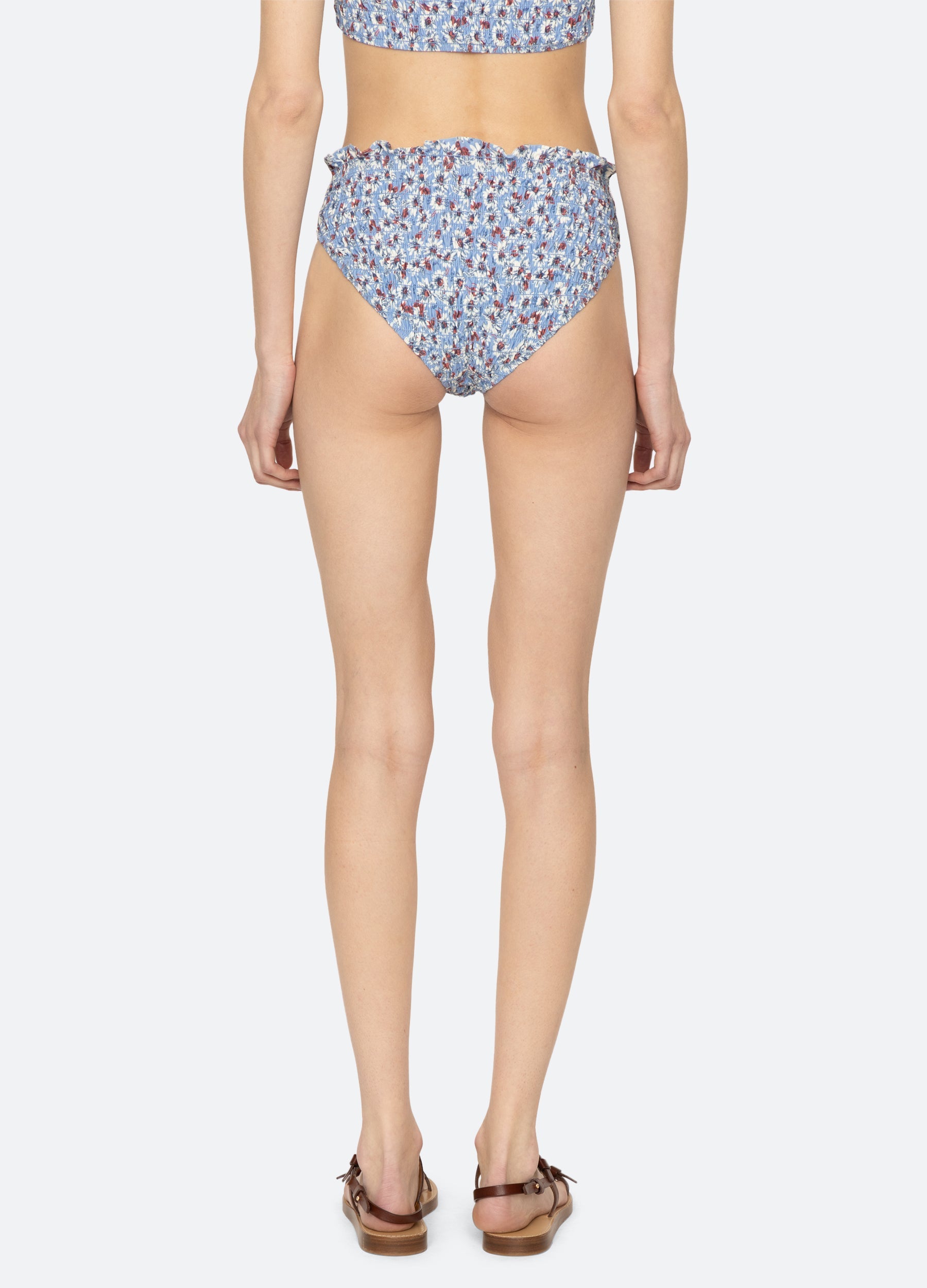 Whitney Bikini Bottom Blue