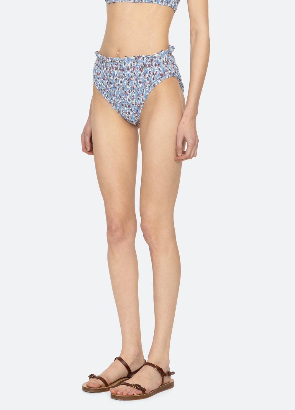 Whitney Bikini Bottom Blue