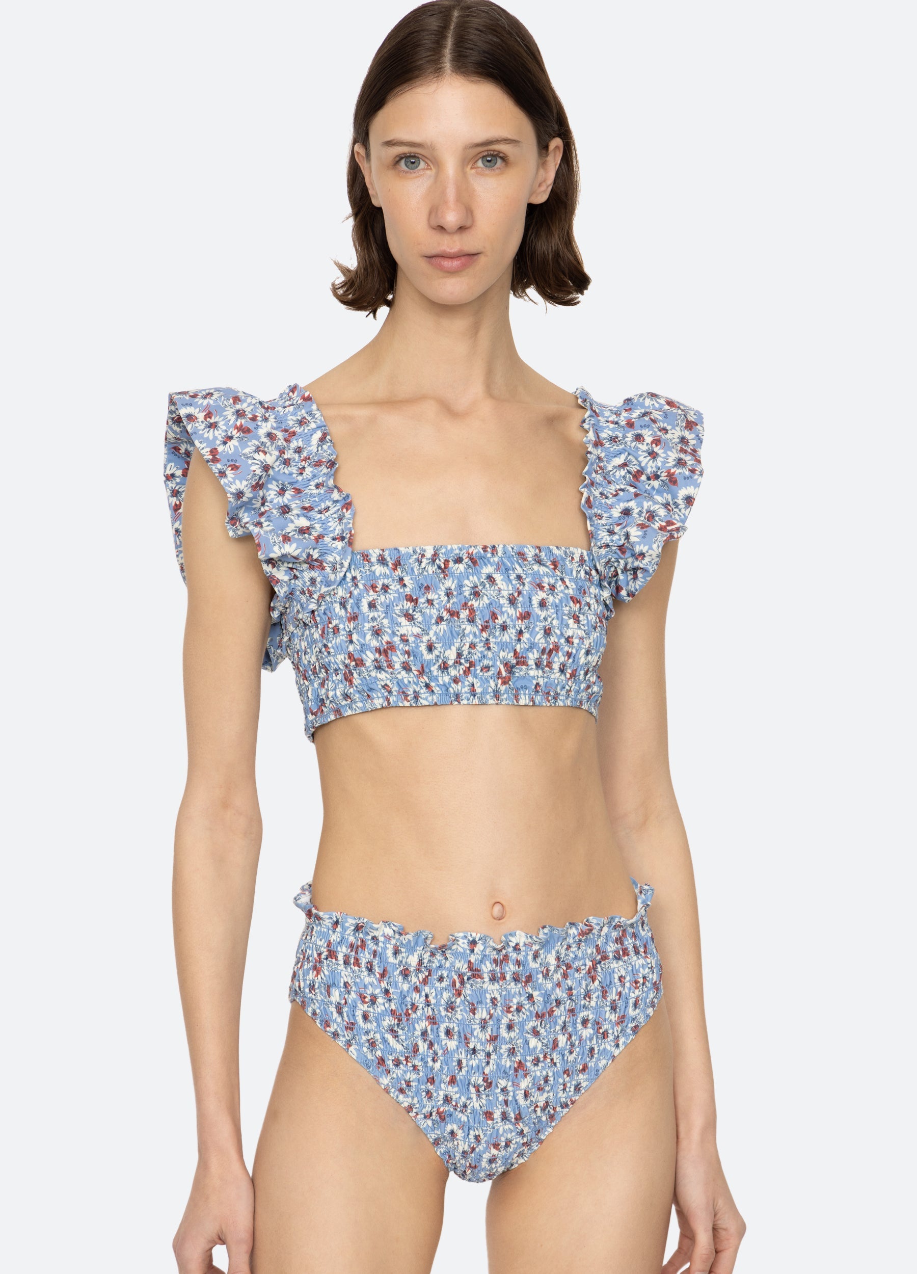 Whitney Bikini Bottom Blue