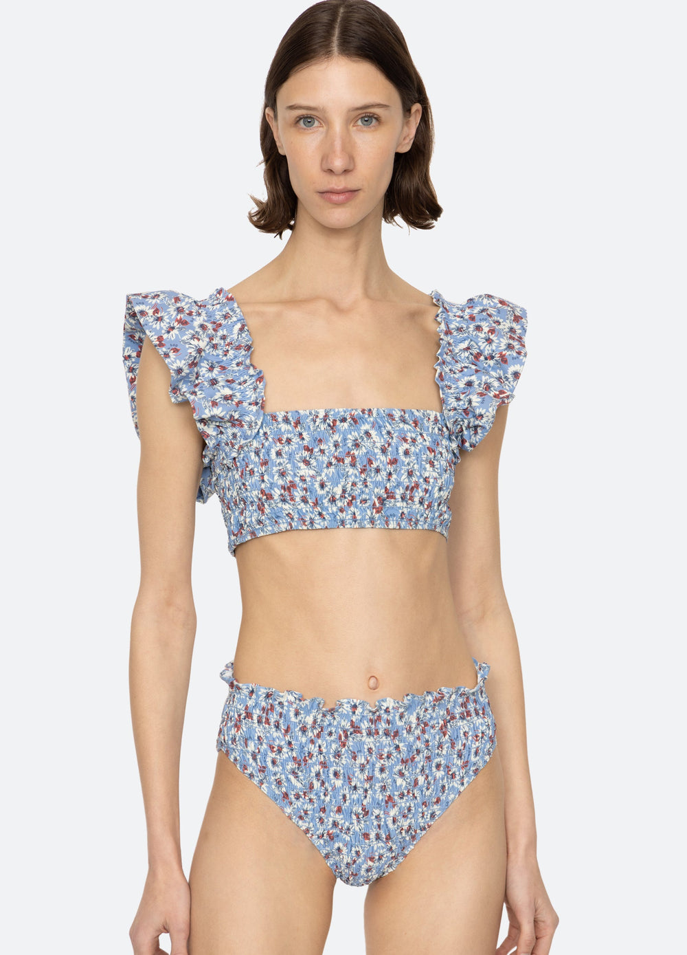 Whitney Bikini Bottom Blue