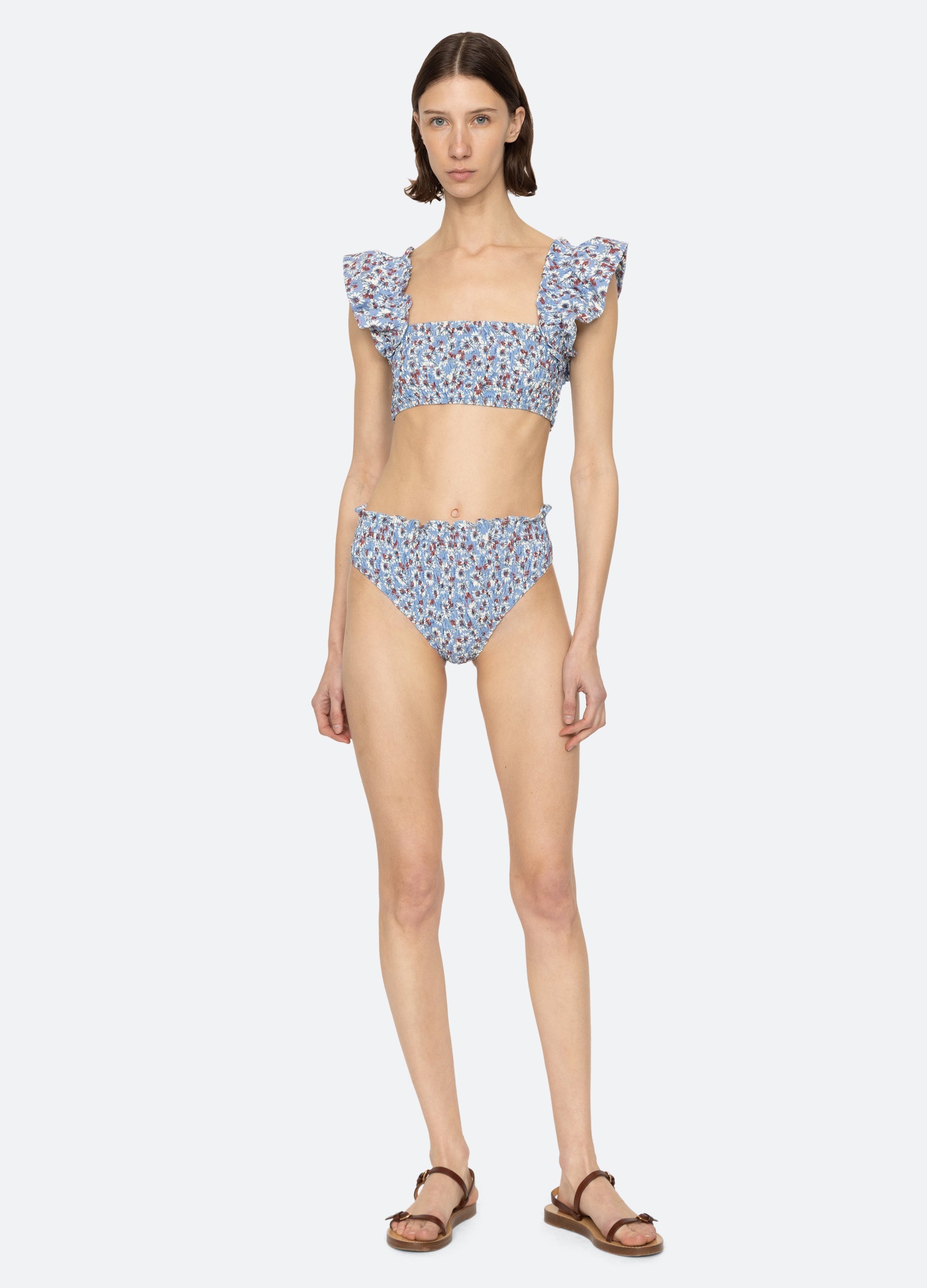 Whitney Bikini Bottom Blue
