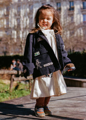 Carolyn Kids Jacket Navy