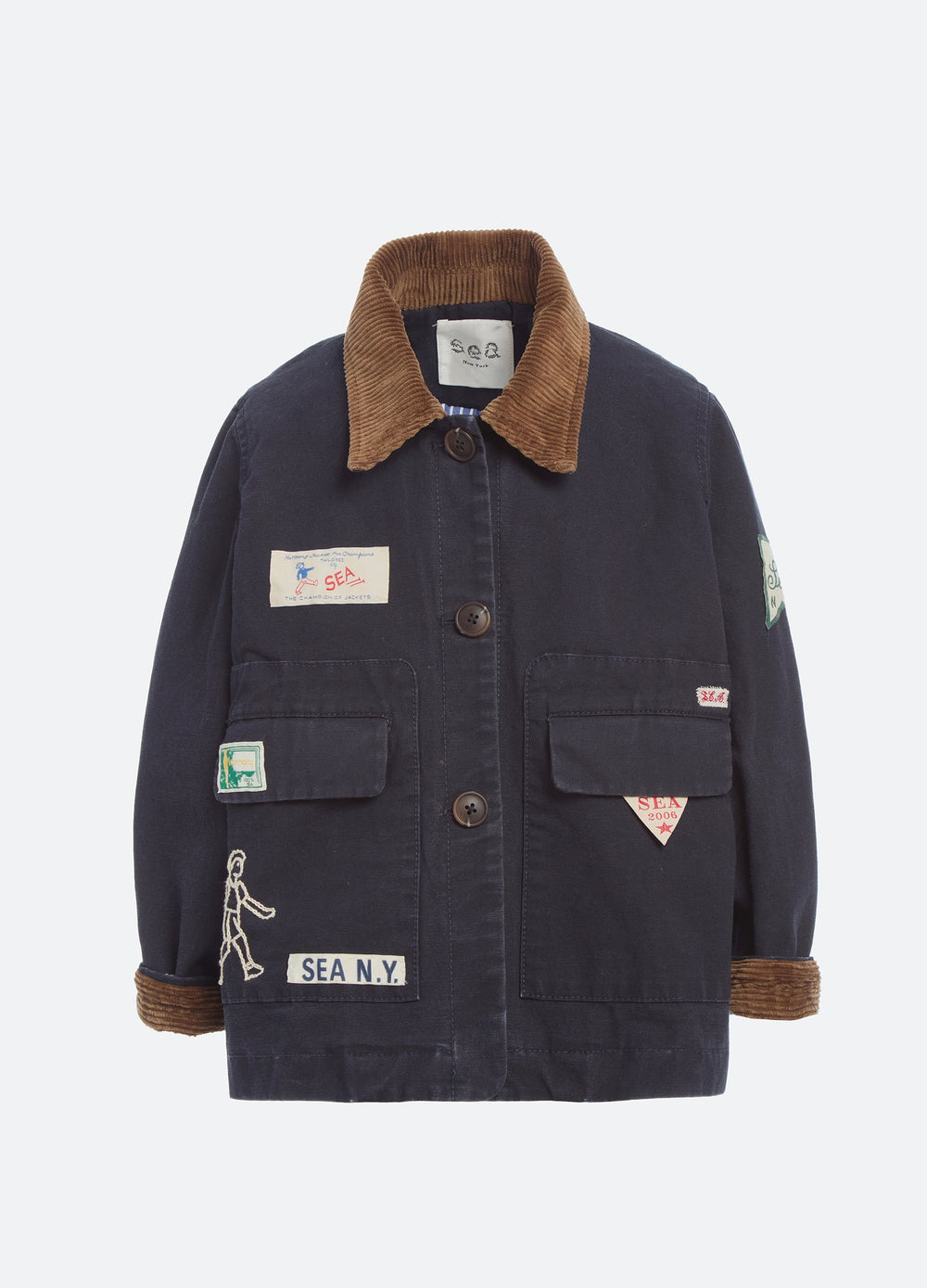 Carolyn Kids Jacket Navy