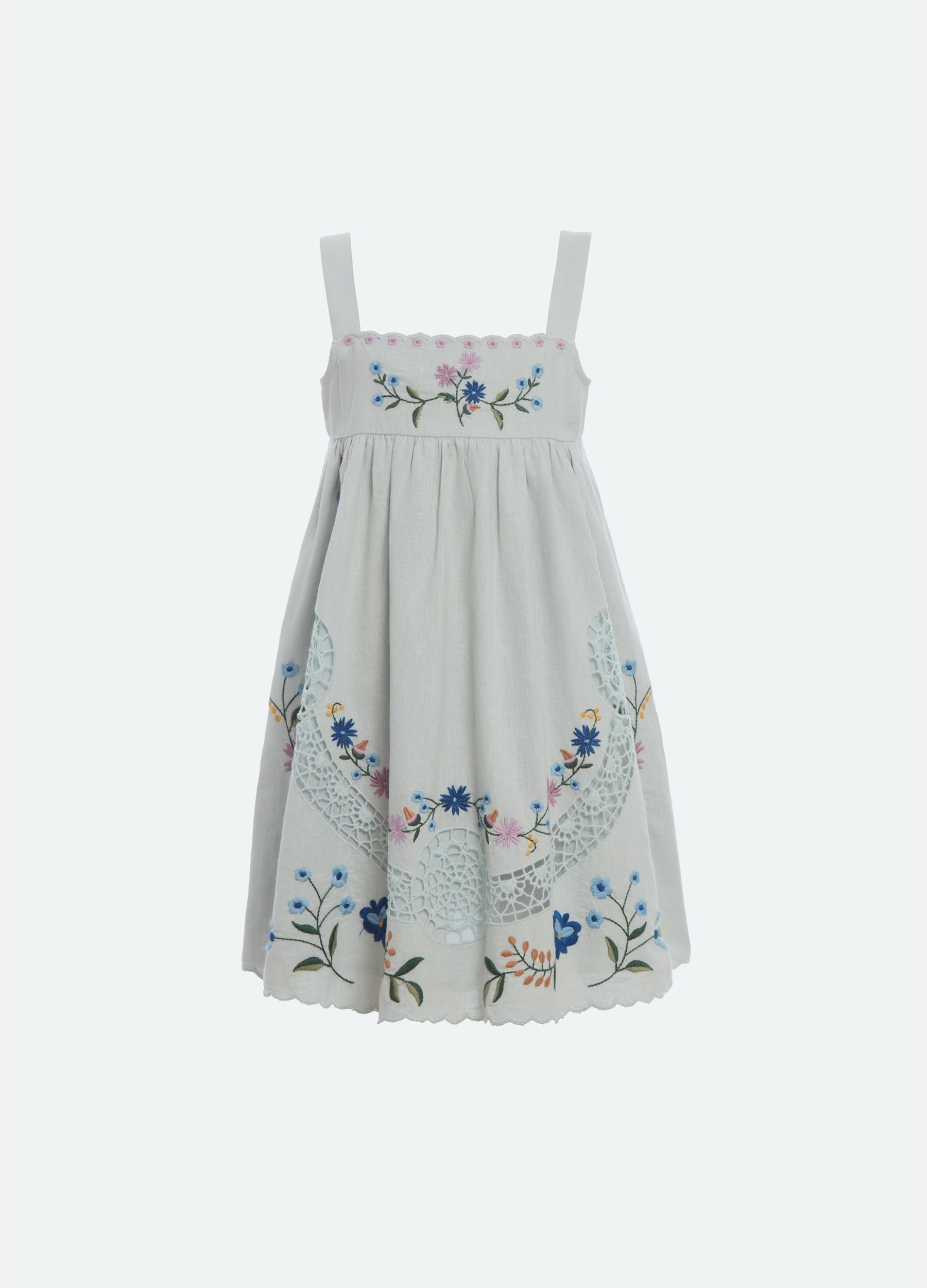 Celia Kids Dress Sky
