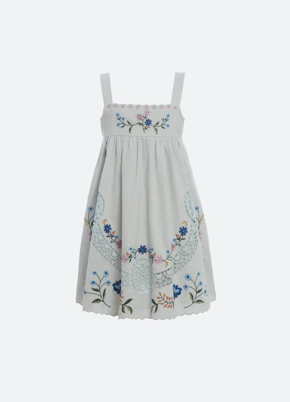 Celia Kids Dress Sky