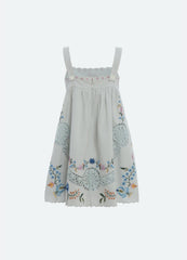 Celia Kids Dress Sky