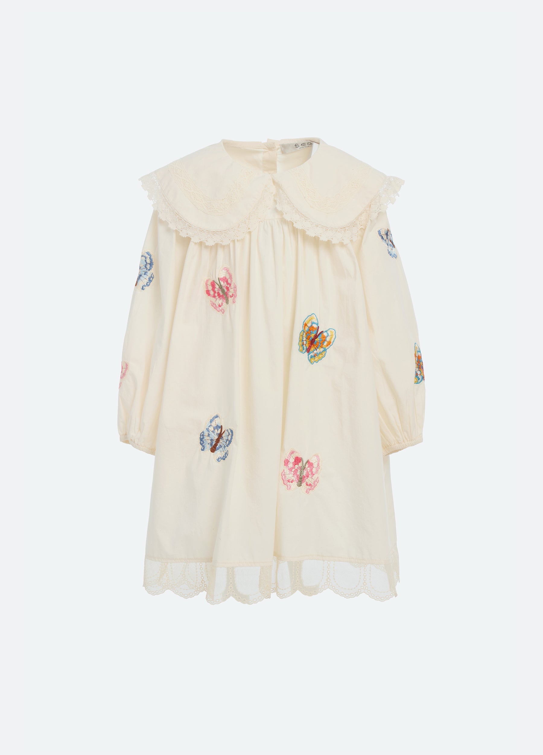 Macey Kids Dress Cream