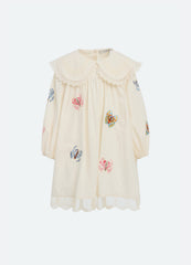 Macey Kids Dress Cream