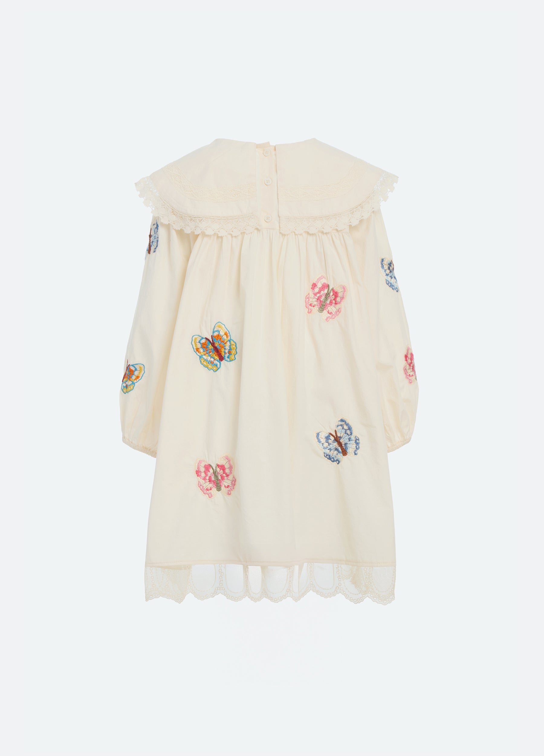 Macey Kids Dress Cream