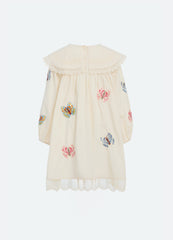Macey Kids Dress Cream