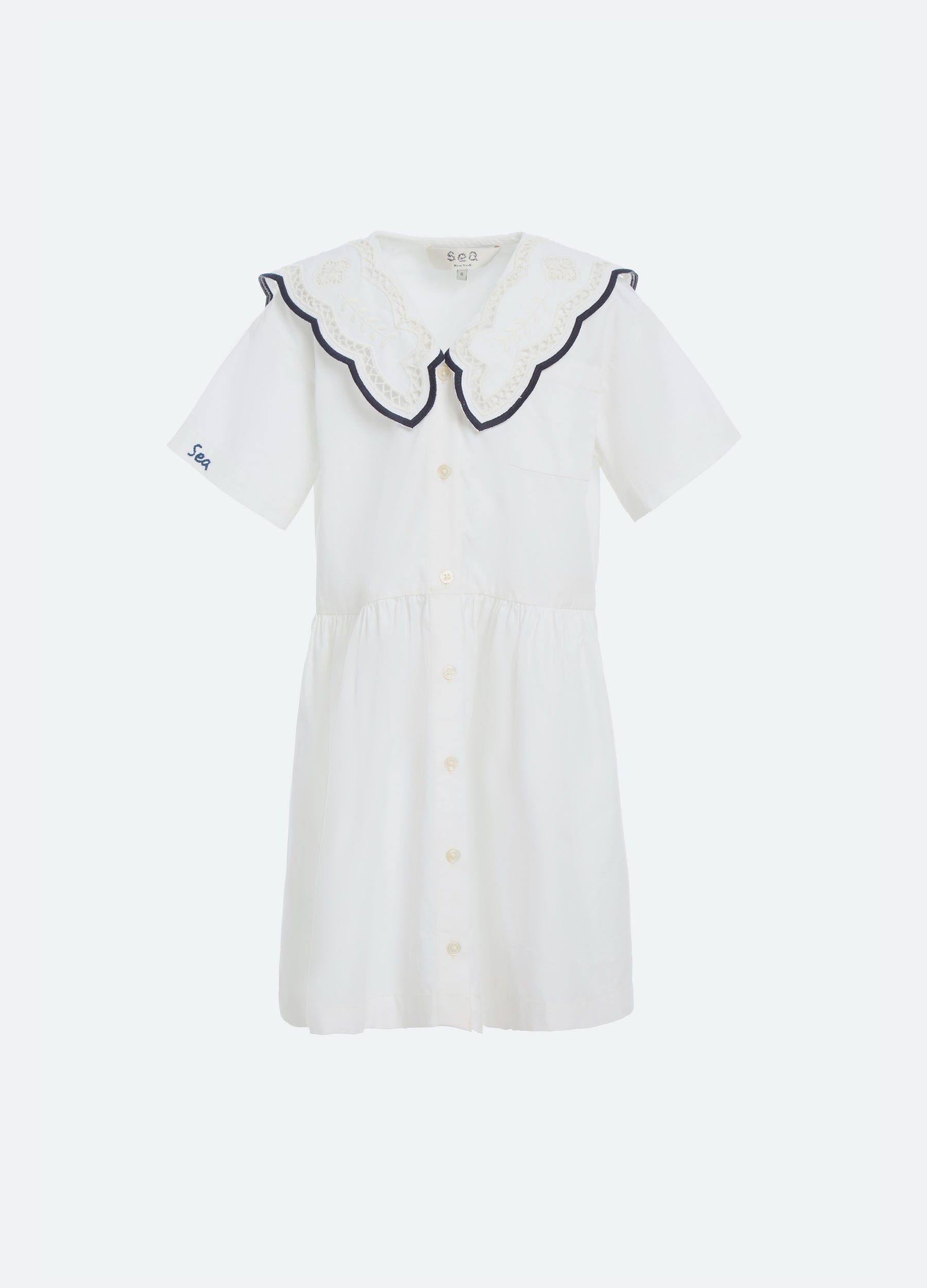 Marie Kids Dress White
