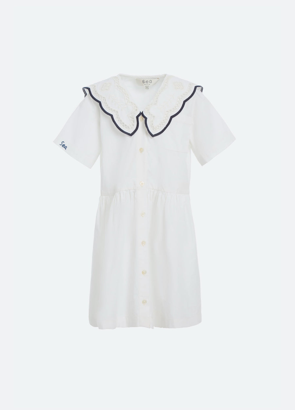 Marie Kids Dress White