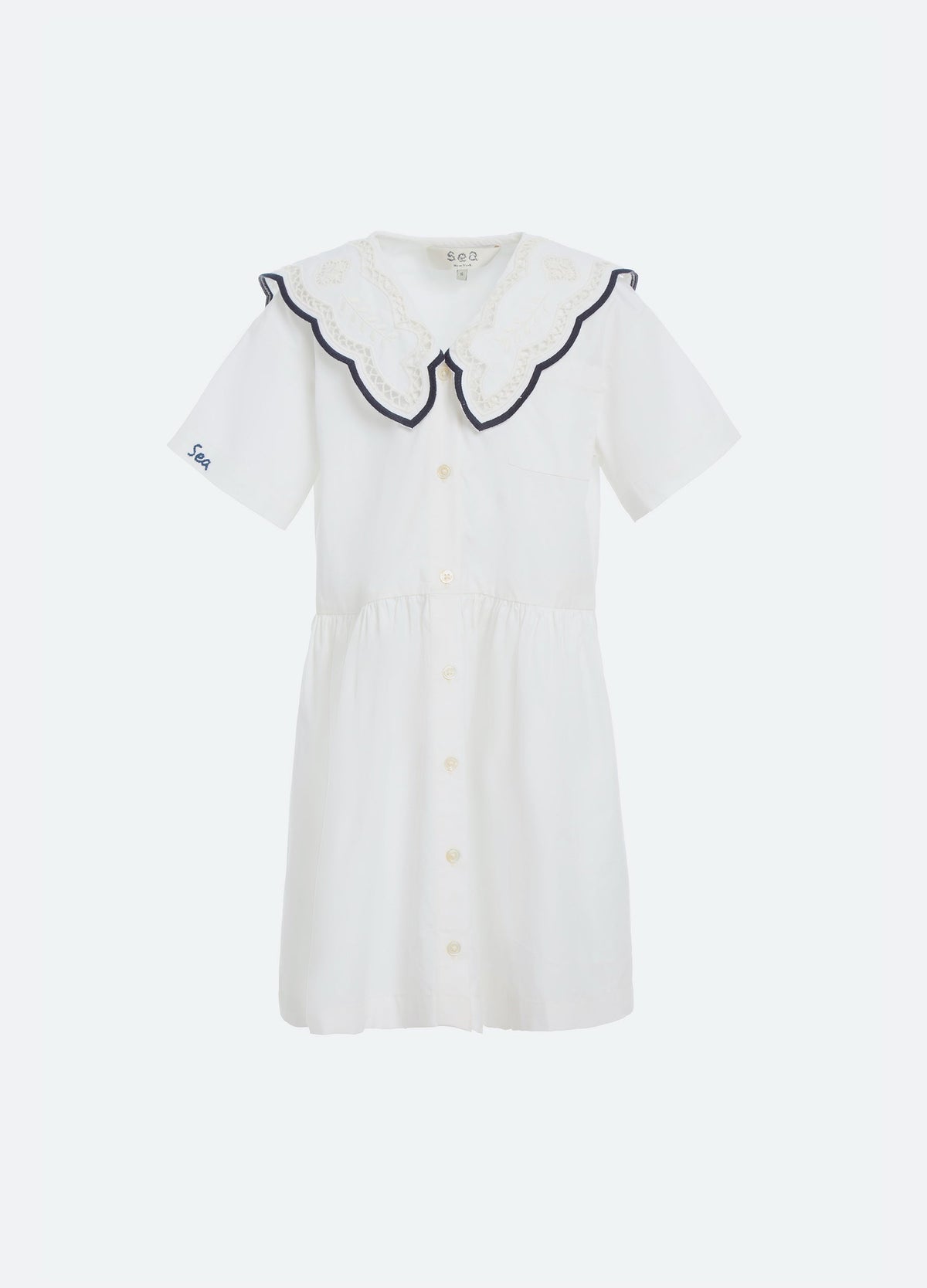 Marie Kids Dress White