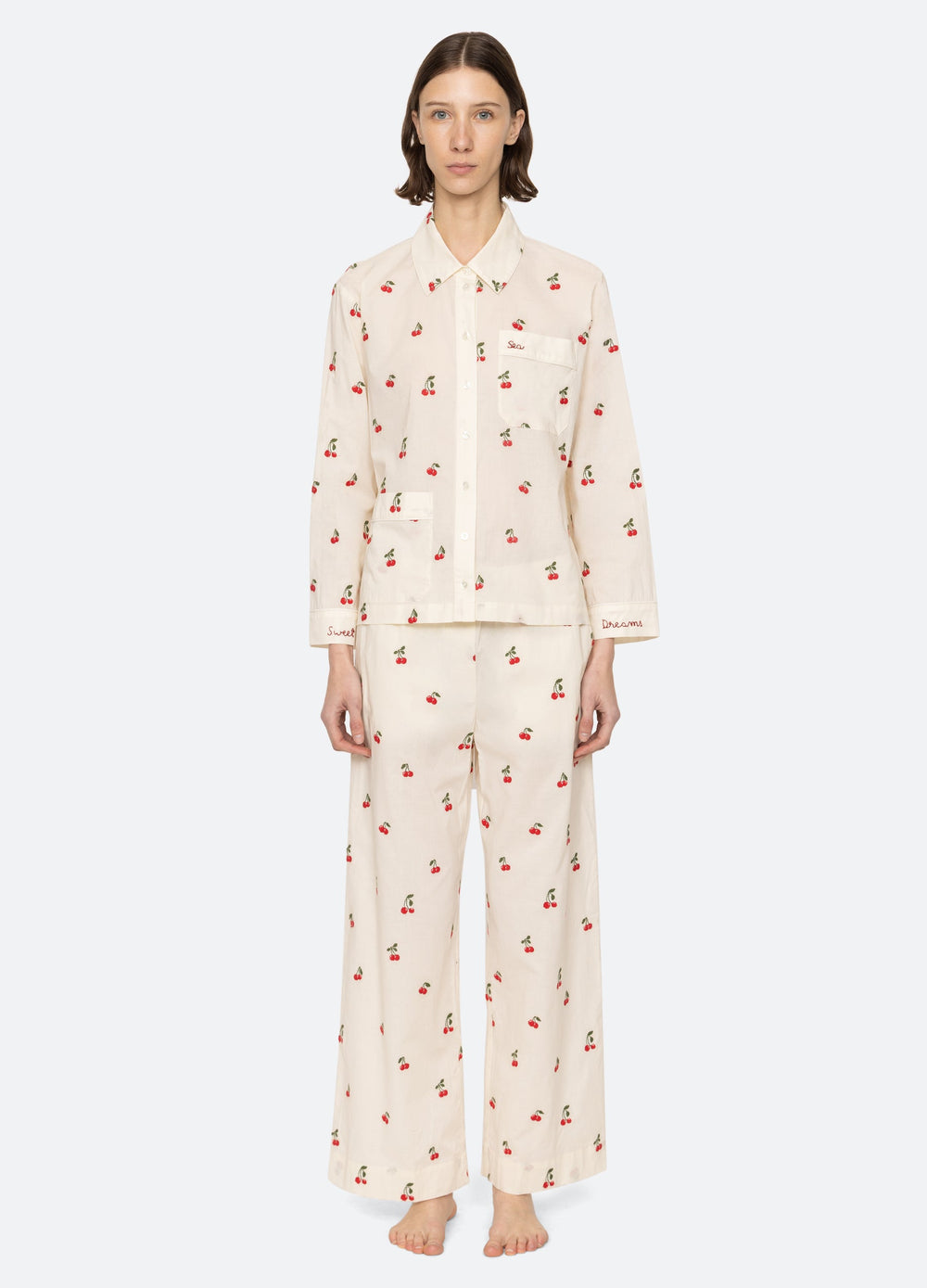 Jude PJ Set Cream