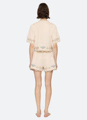 Edwina Mama PJ Set Cream