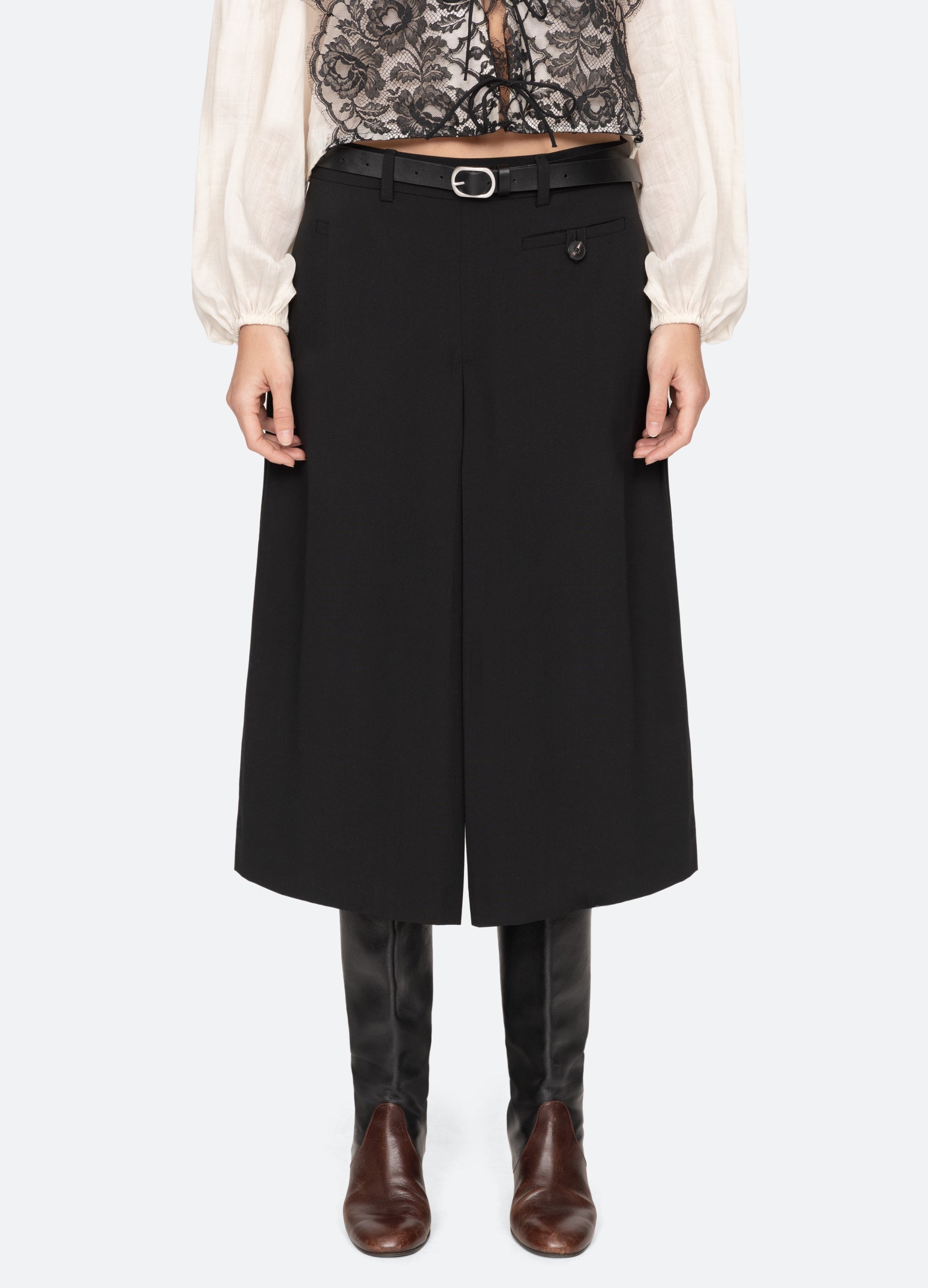 Adeline Culotte Black