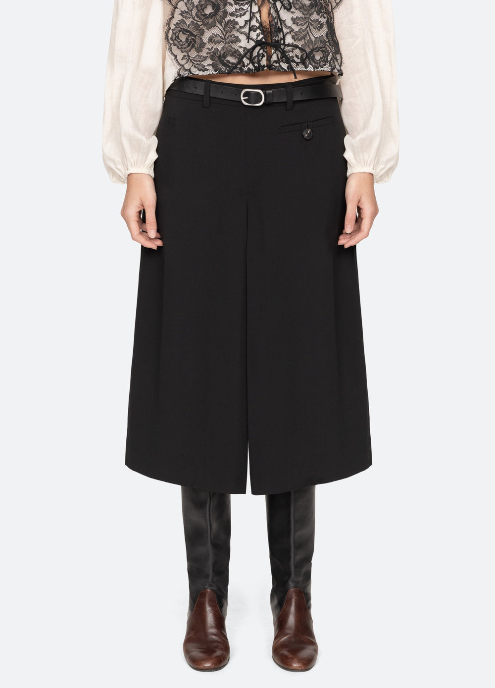 Adeline Culotte Black