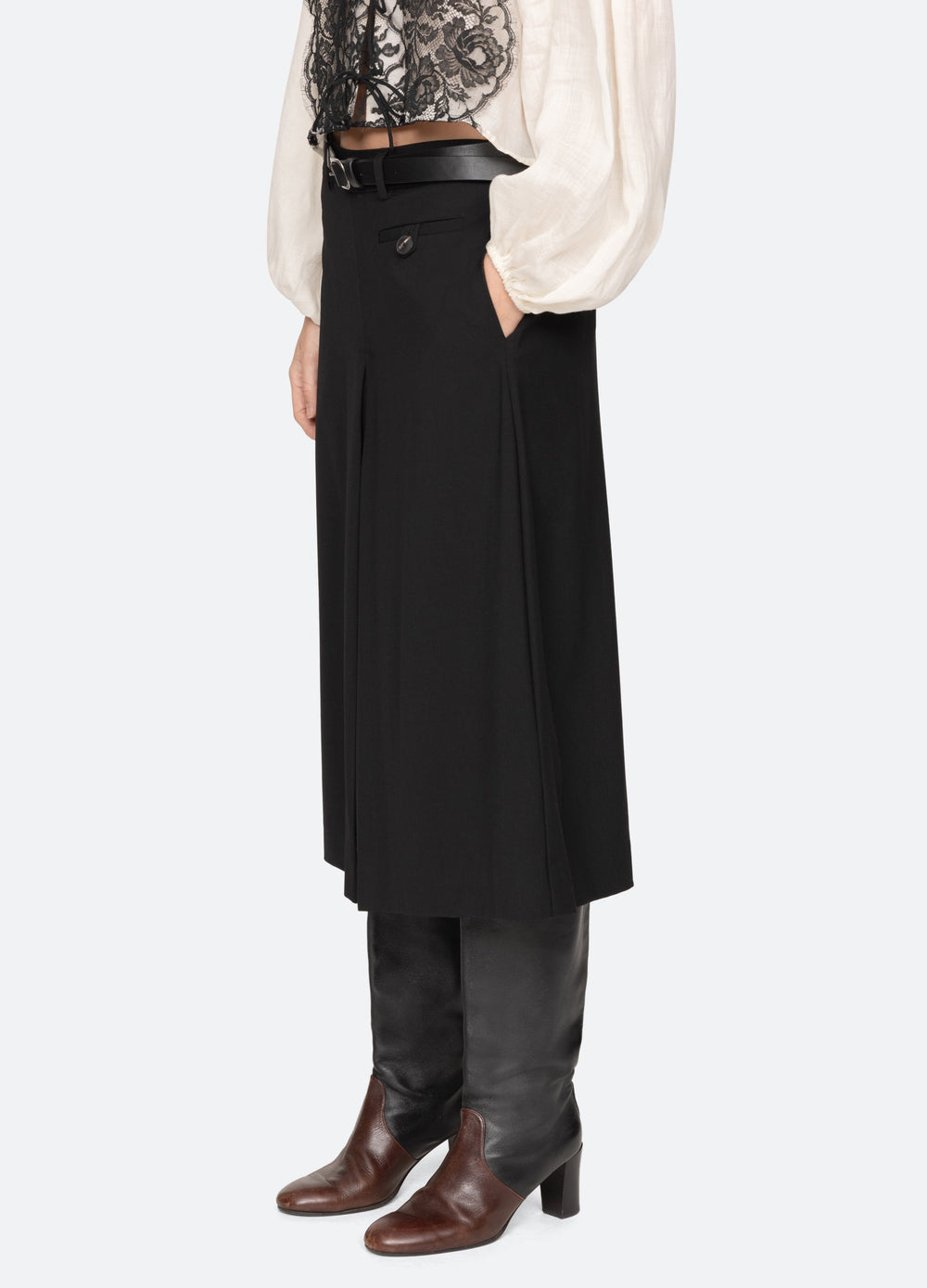 Adeline Culotte Black