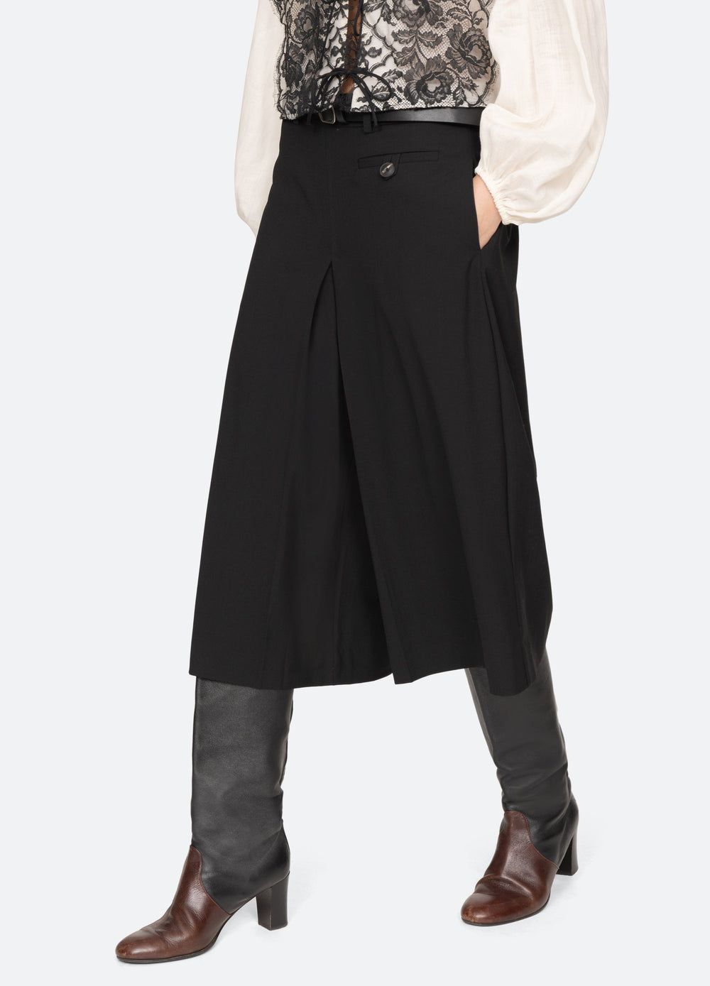 Adeline Culotte Black