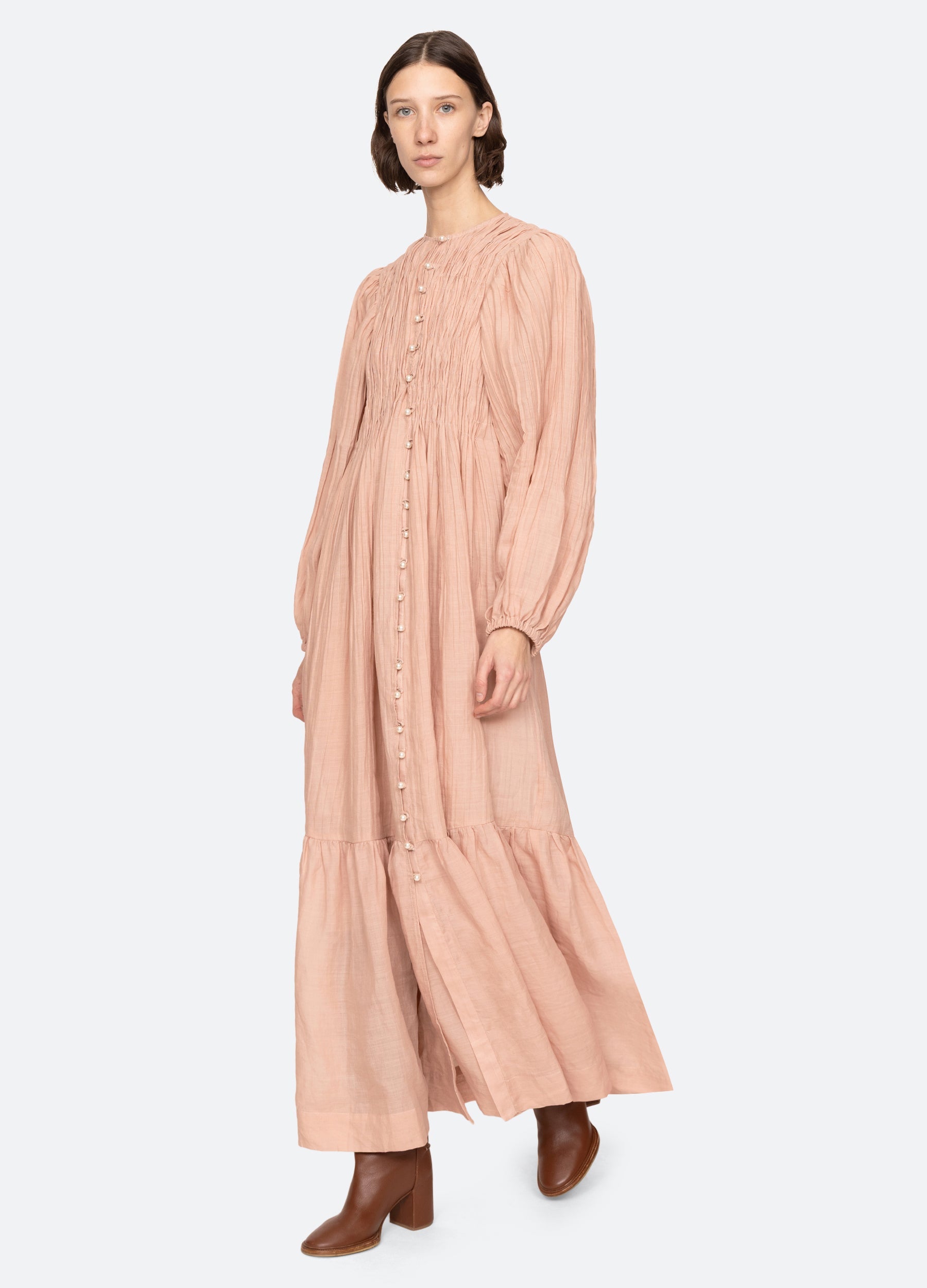 Anise L/S Dress Pink