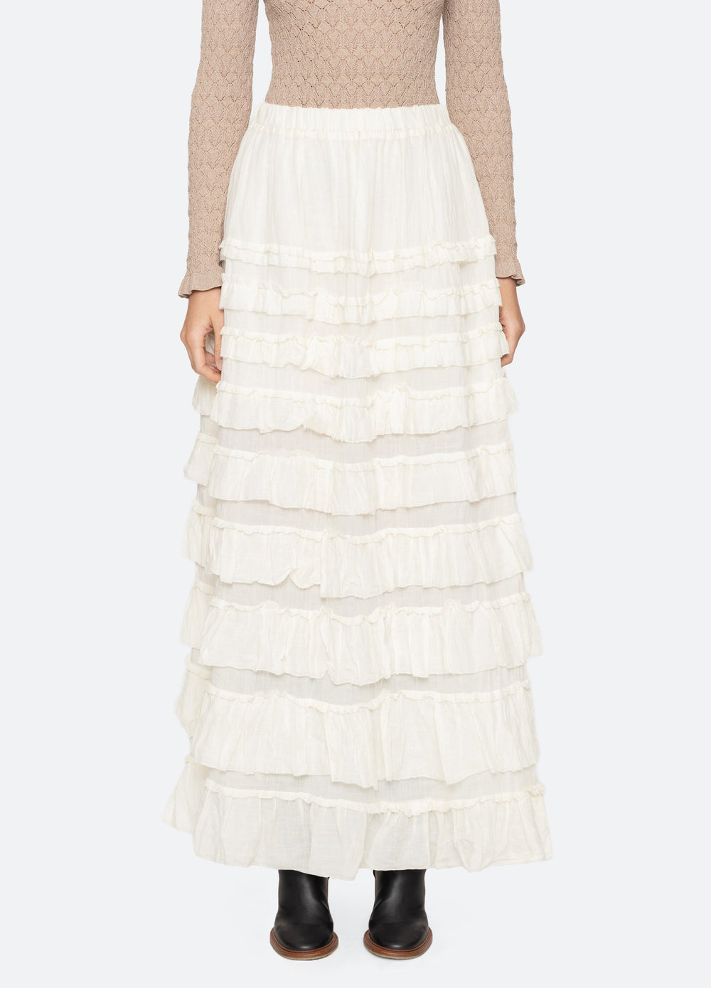 Anise Skirt White