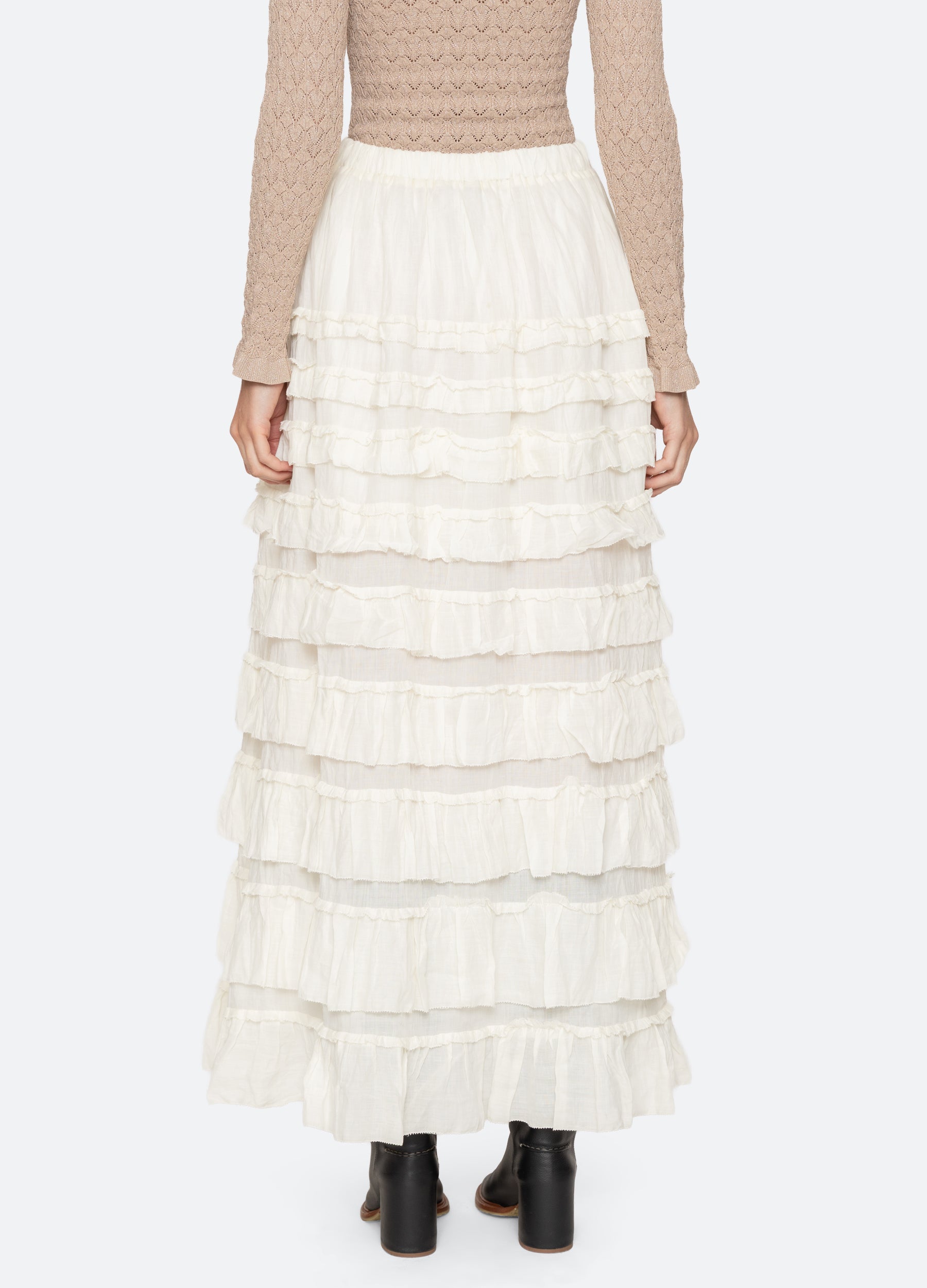 Anise Skirt White