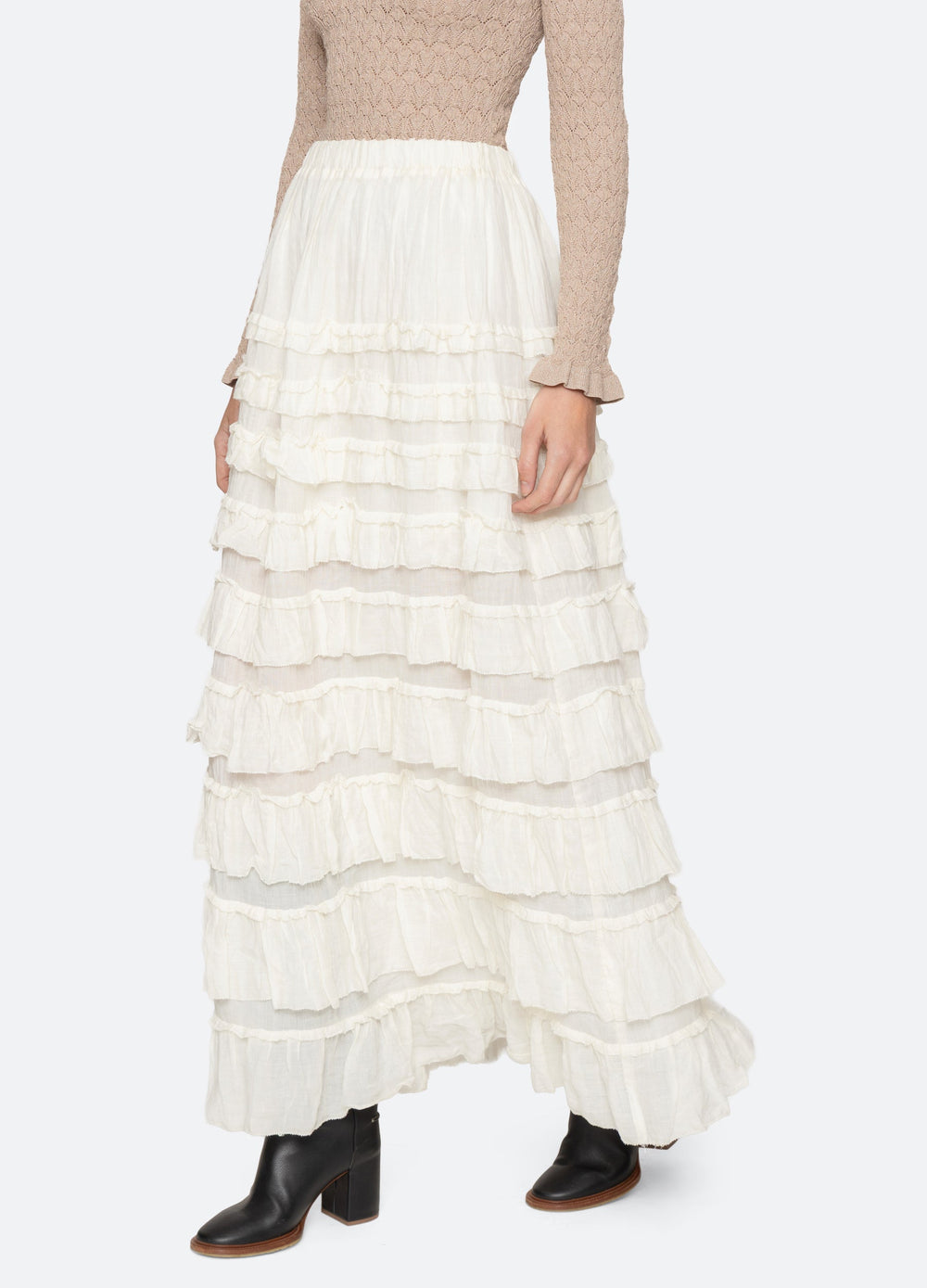 Anise Skirt White