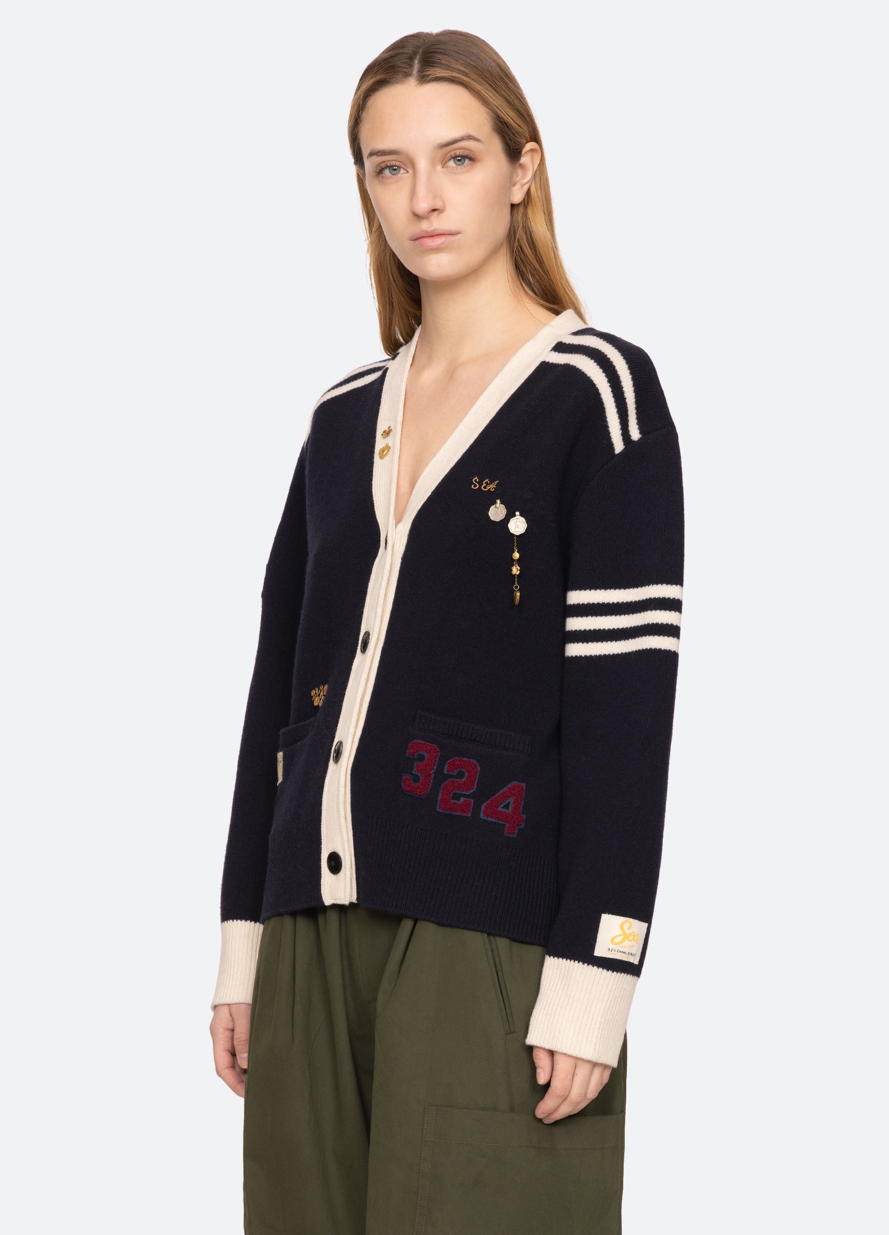 Arther Cardigan Navy