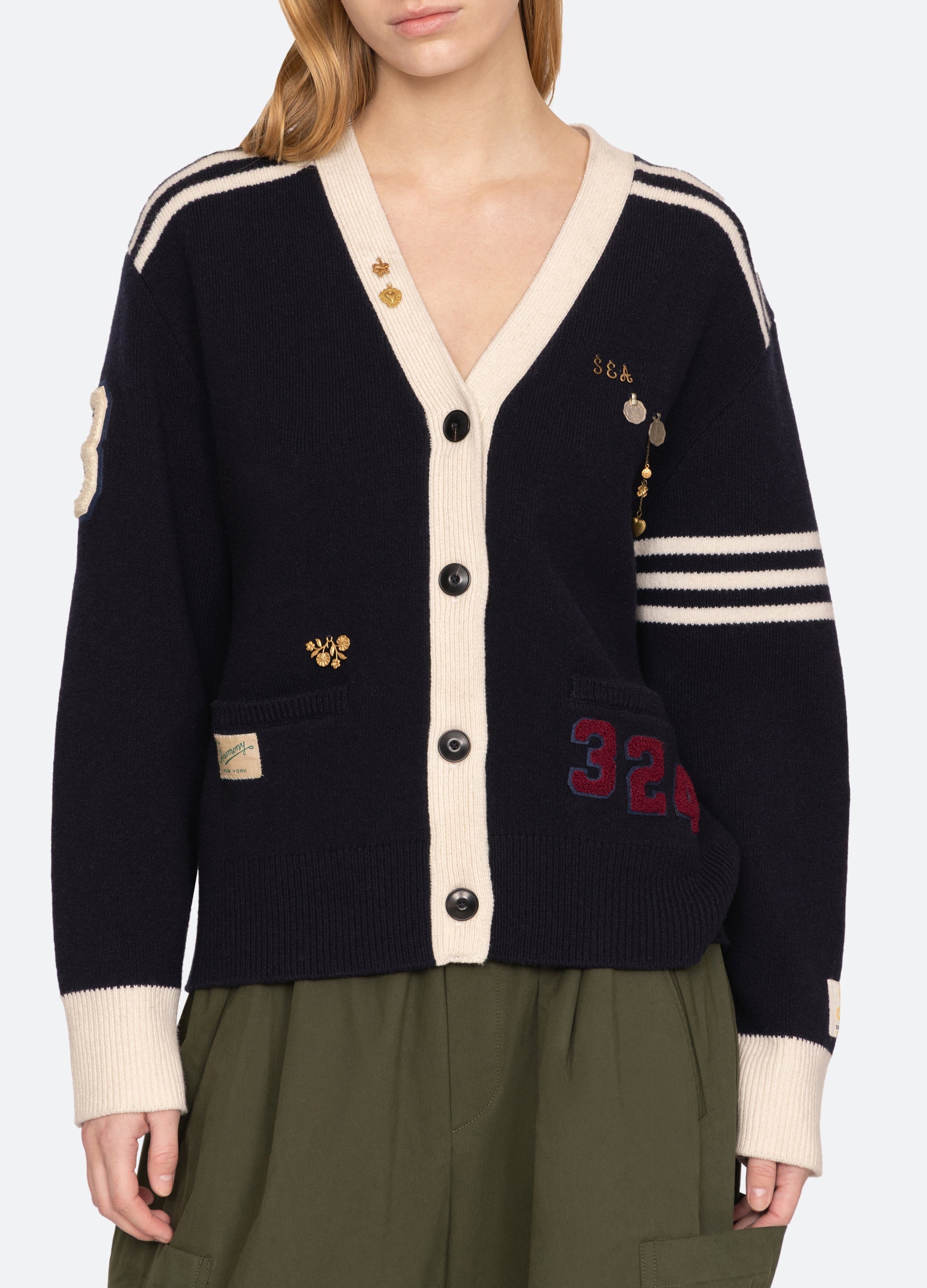Arther Cardigan Navy